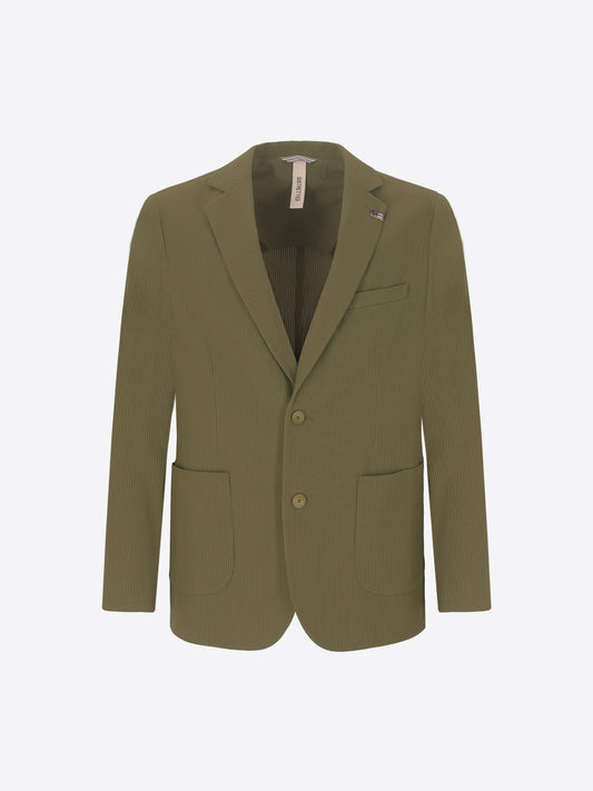 High-Perform12 Jacke Leccio Aus Technischem Stretchgewebe Mit Reliefstreifen