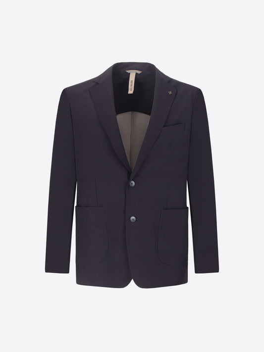 High-Perform12 Jacke Sequoia Aus Bedrucktem Mikrostruktur-Gewebe
