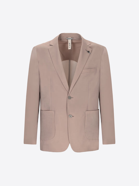 High-Perform12 Jacke Sequoia Aus Bedrucktem Mikrostruktur-Gewebe