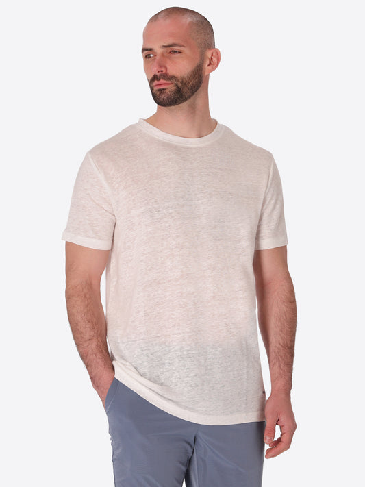 T-Shirt Royan In Fresh-Hand Linen Fabric