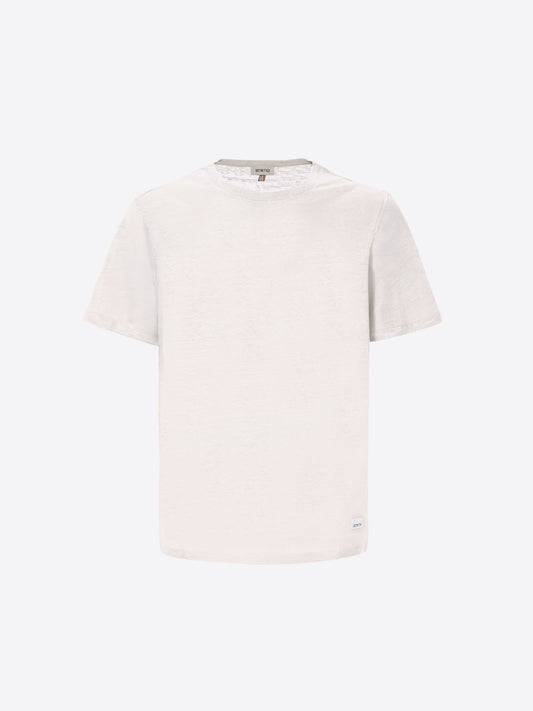 T-Shirt Royan In Tessuto Lino Mano Fresca