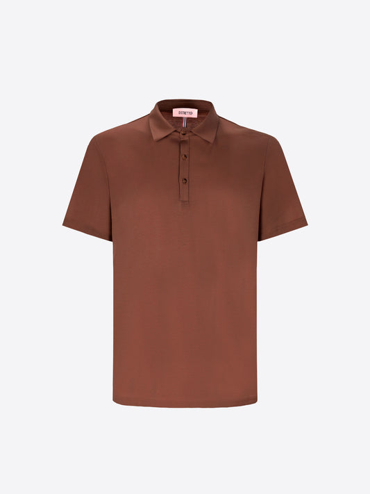Polo Menta In Fresh-Hand Cotton-Modal Fabric