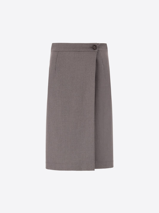 Belmont Wrap Rock aus Poly-Viskose Stoff - Woman