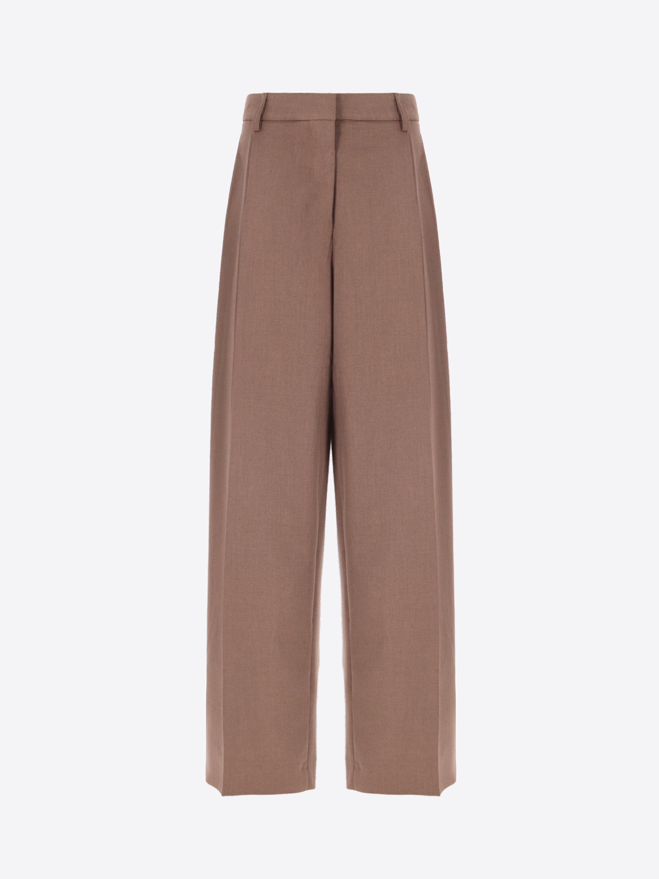 Pences Trousers in Poly-Viscose Fabric Belmont - Woman