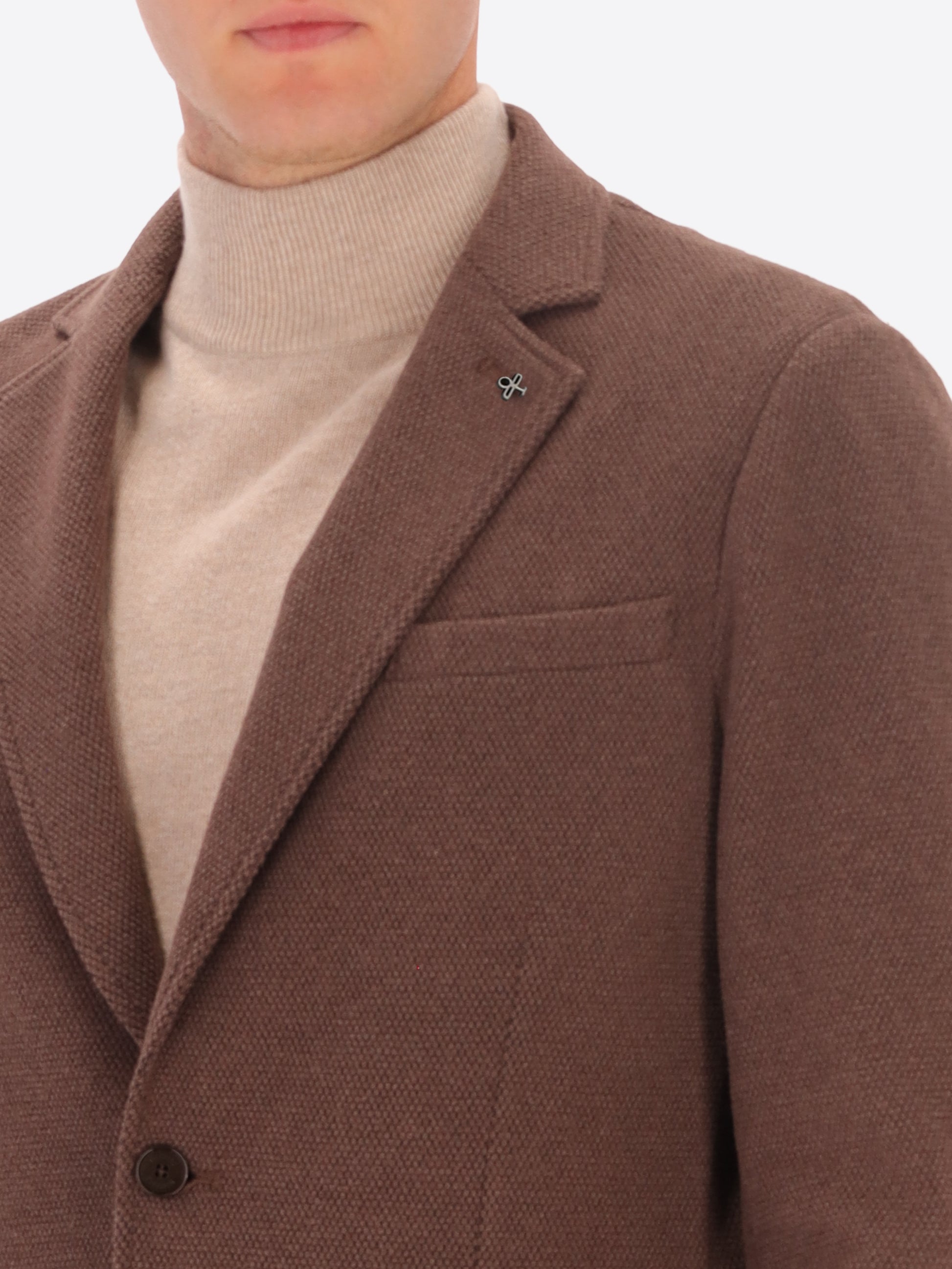 Dot Textured Warm-Touch Comfort Jacket Bescar
