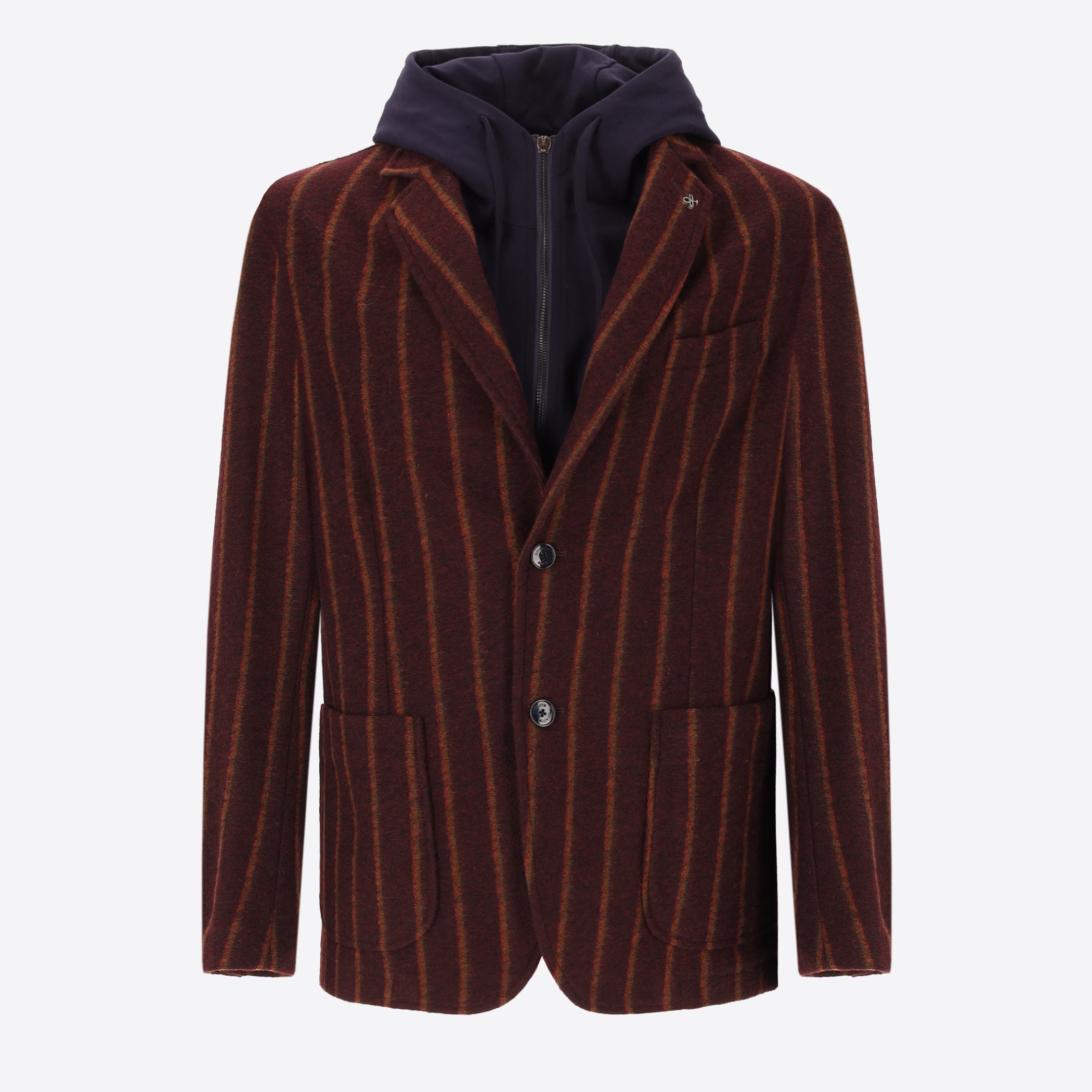 Bangor Jacke Mit Doppelstreifen und Abnehmbarer Kapuze