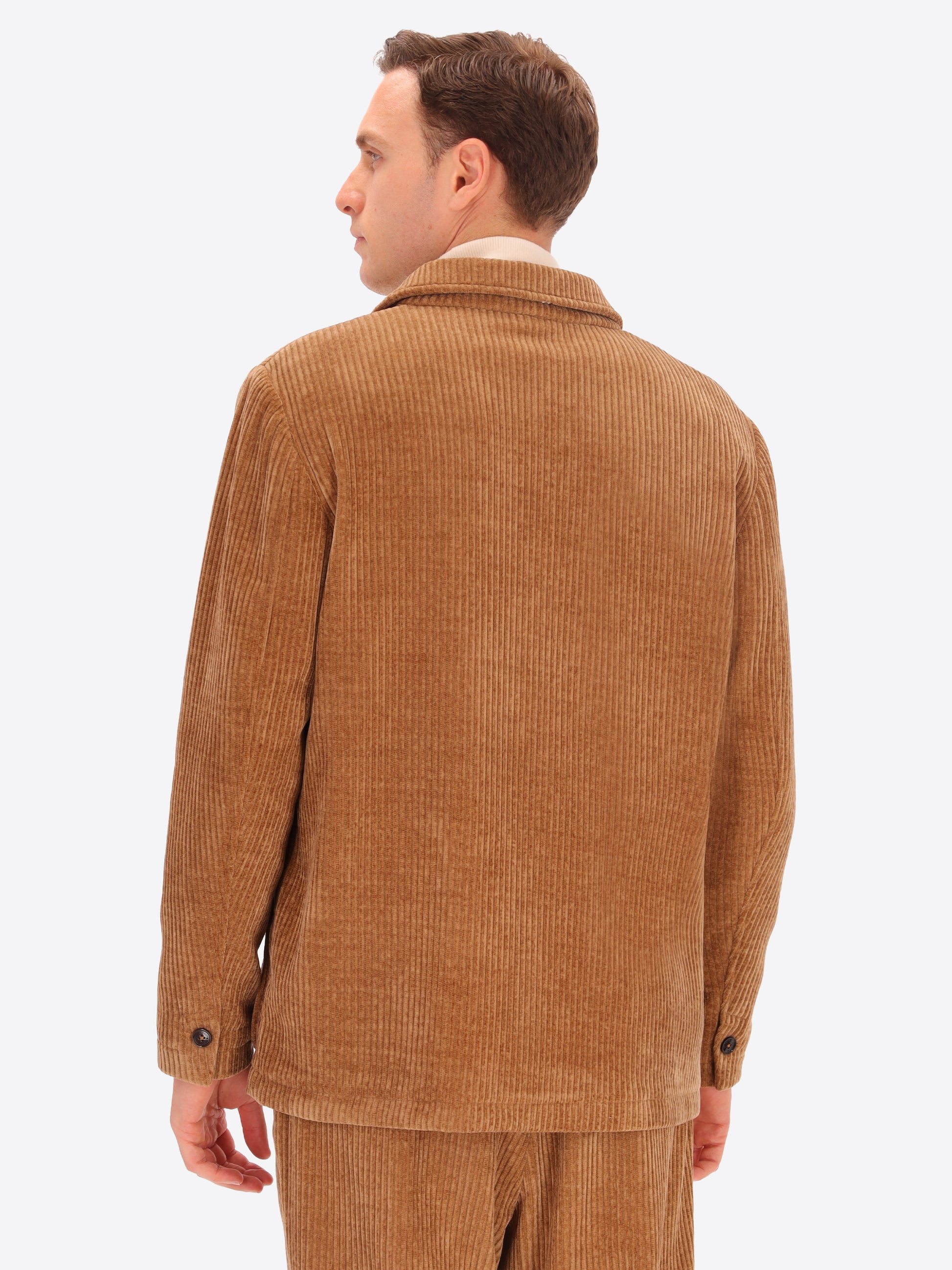 French Rib Corduroy Shirt Jacket Torino