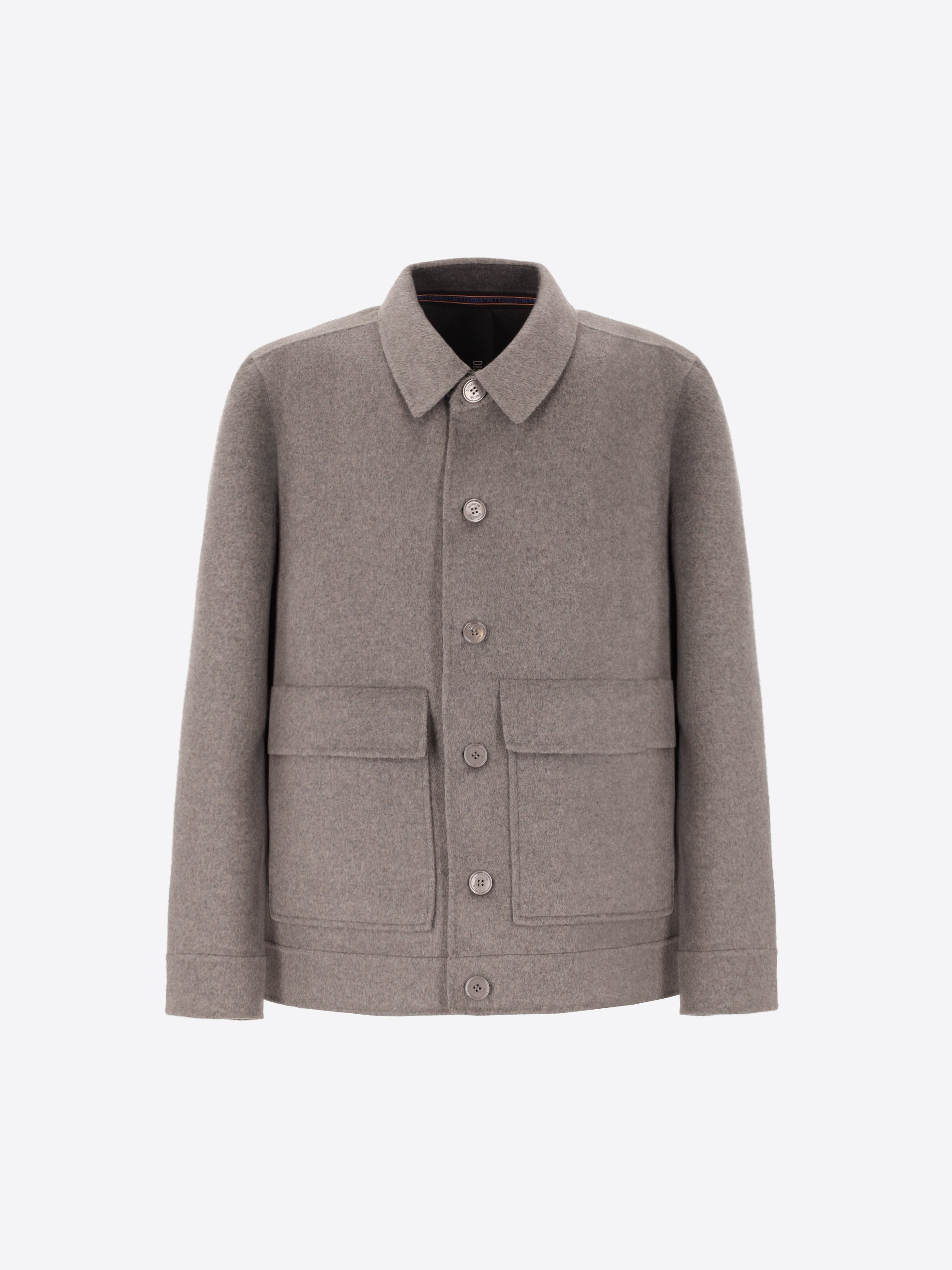 Double Wool Blend Aviator Jacket Edinburgh