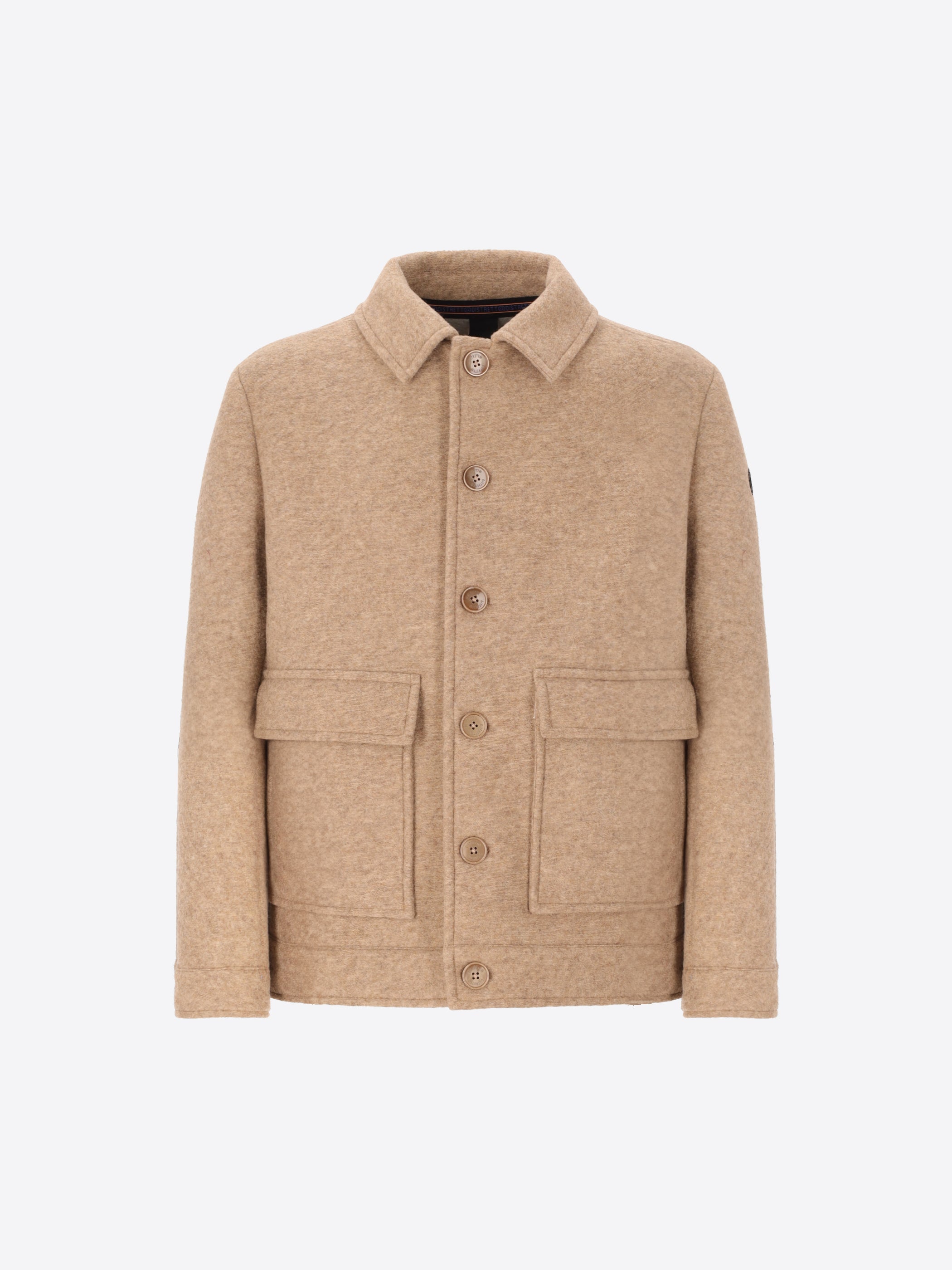 Carlos Fliegerjacke Aus Gefilzter Wolle Mit Bonding