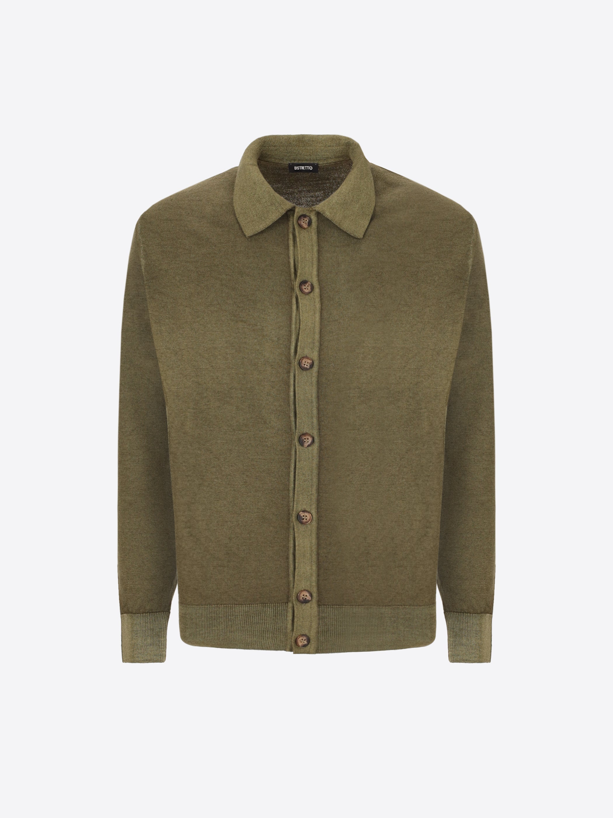 Camicia Oxton In Lana Merinos