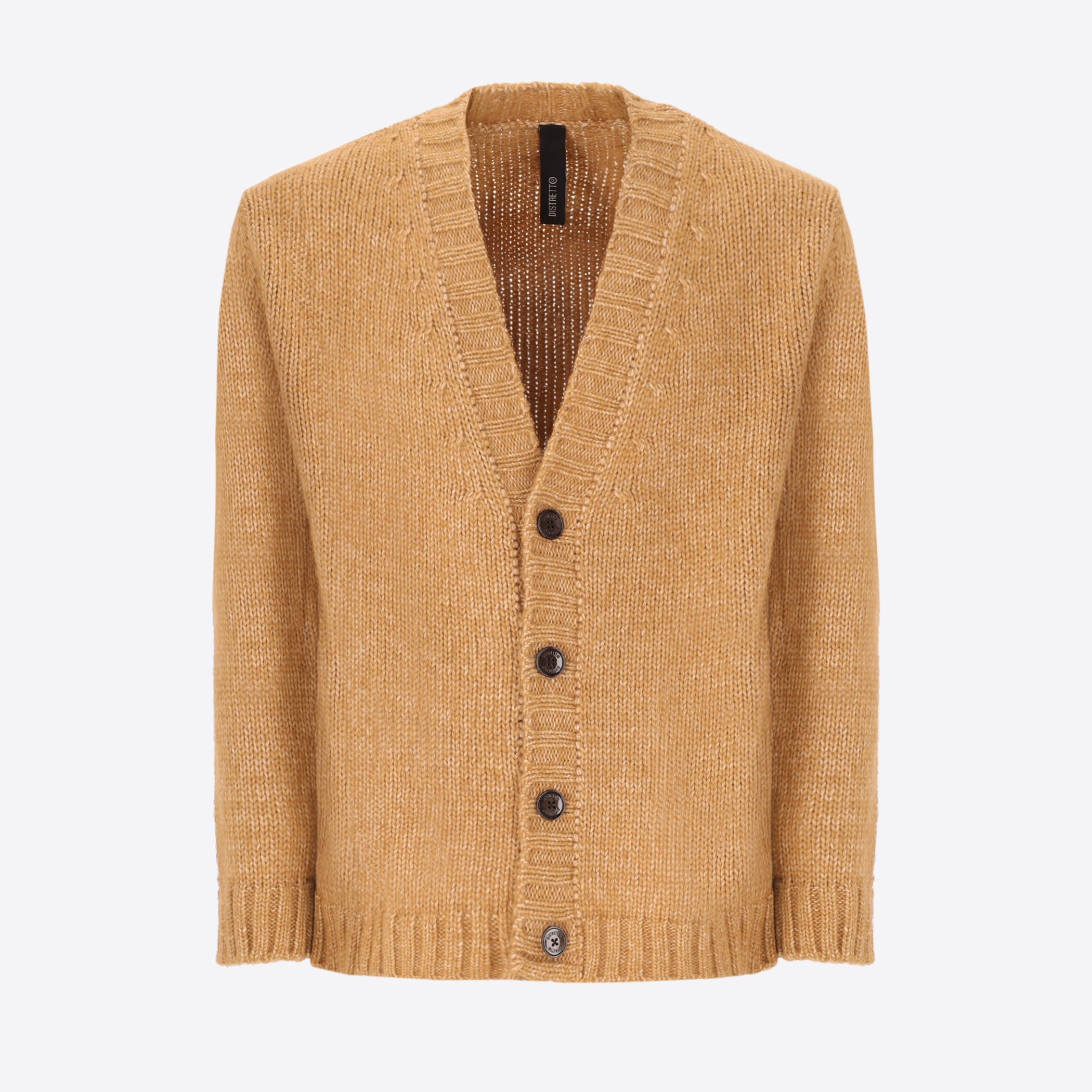 Cardigan In Cotton Wool Alpaca Blend Burton