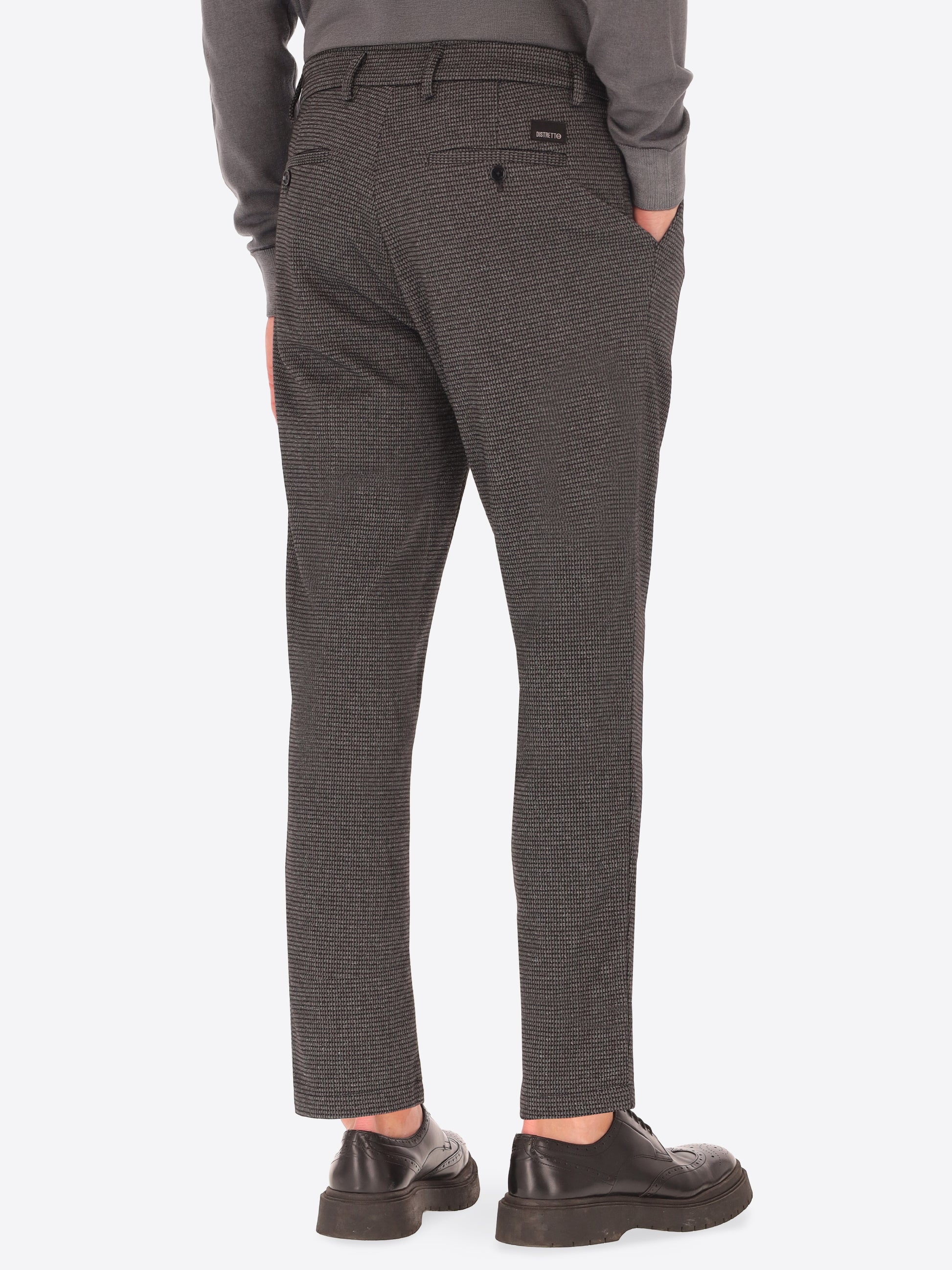 32" Rio Pences Micro-Patterned Jersey Trousers Canterbury