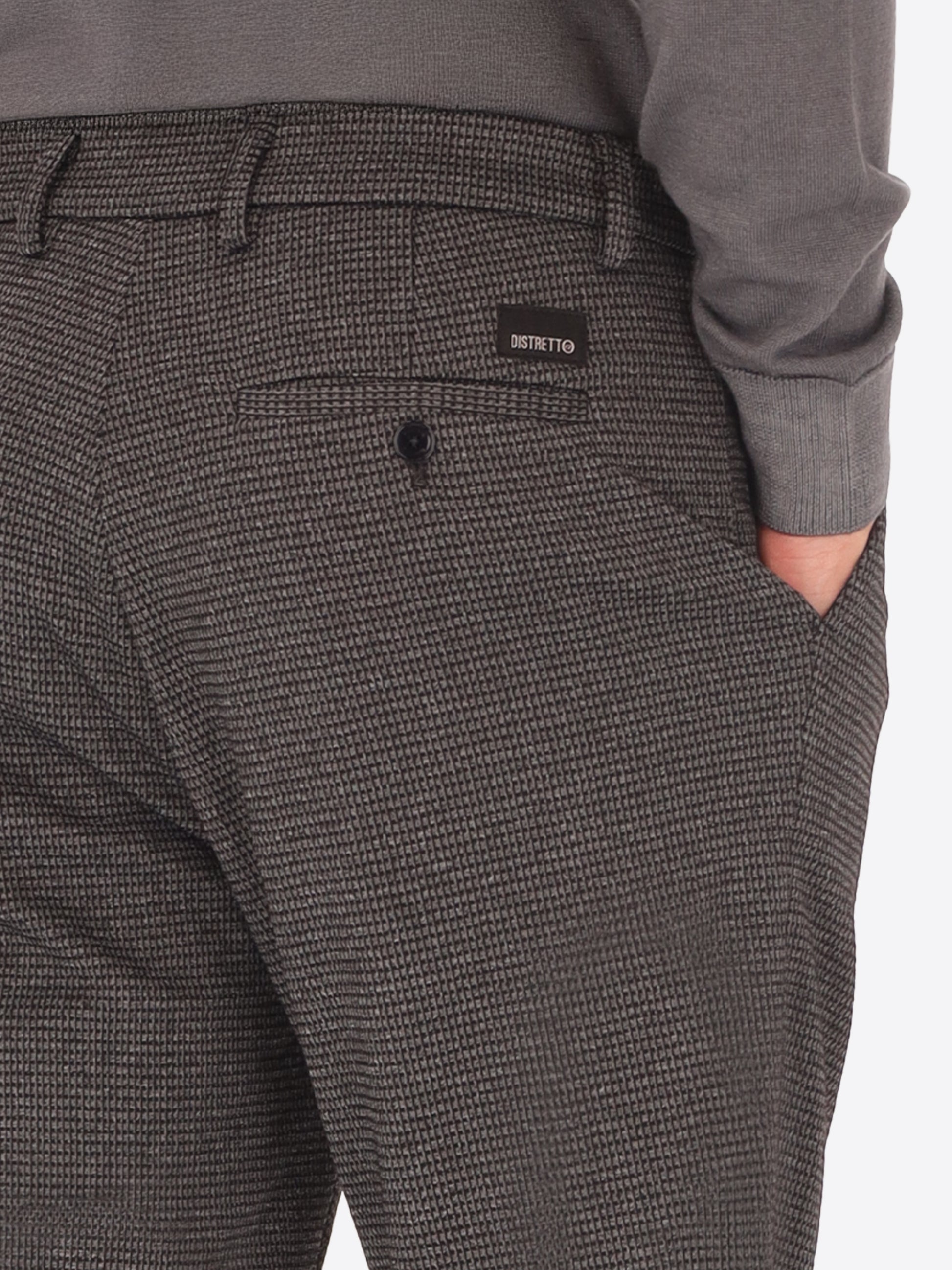 32" Rio Pences Micro-Patterned Jersey Trousers Canterbury