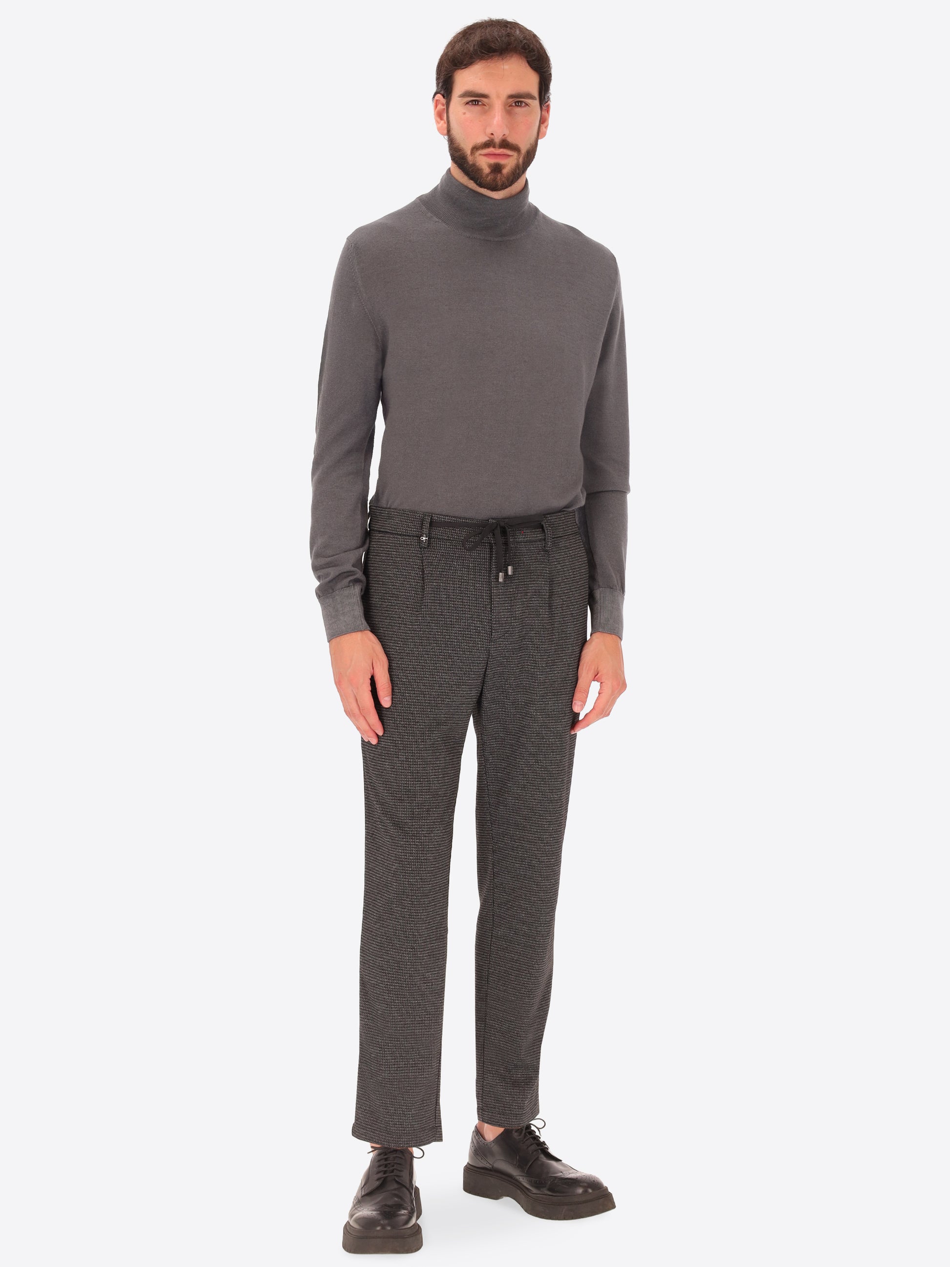 32" Rio Pences Micro-Patterned Jersey Trousers Canterbury