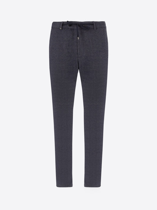 32" York Patterned Warm-Touch Comfort Knit Trousers Herrin
