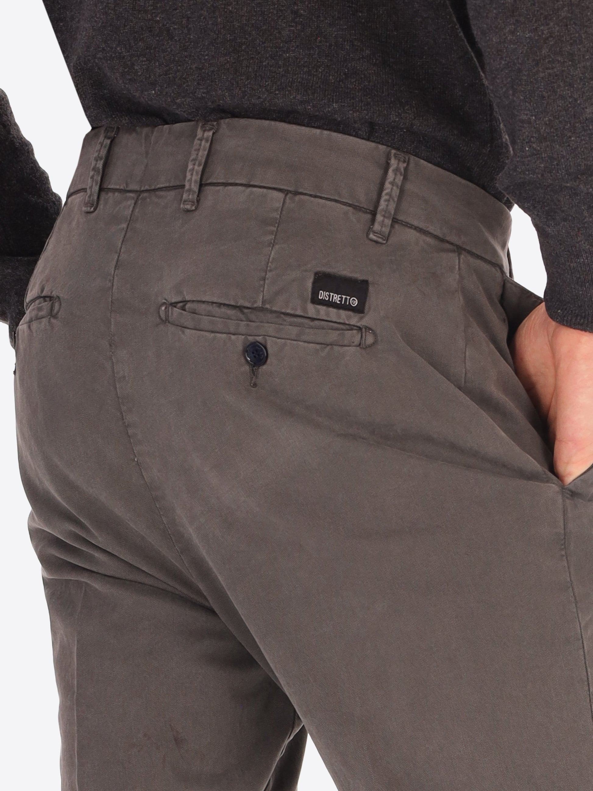 32" York Warm-Touch Stretch Cotton Blend Trousers Zennor