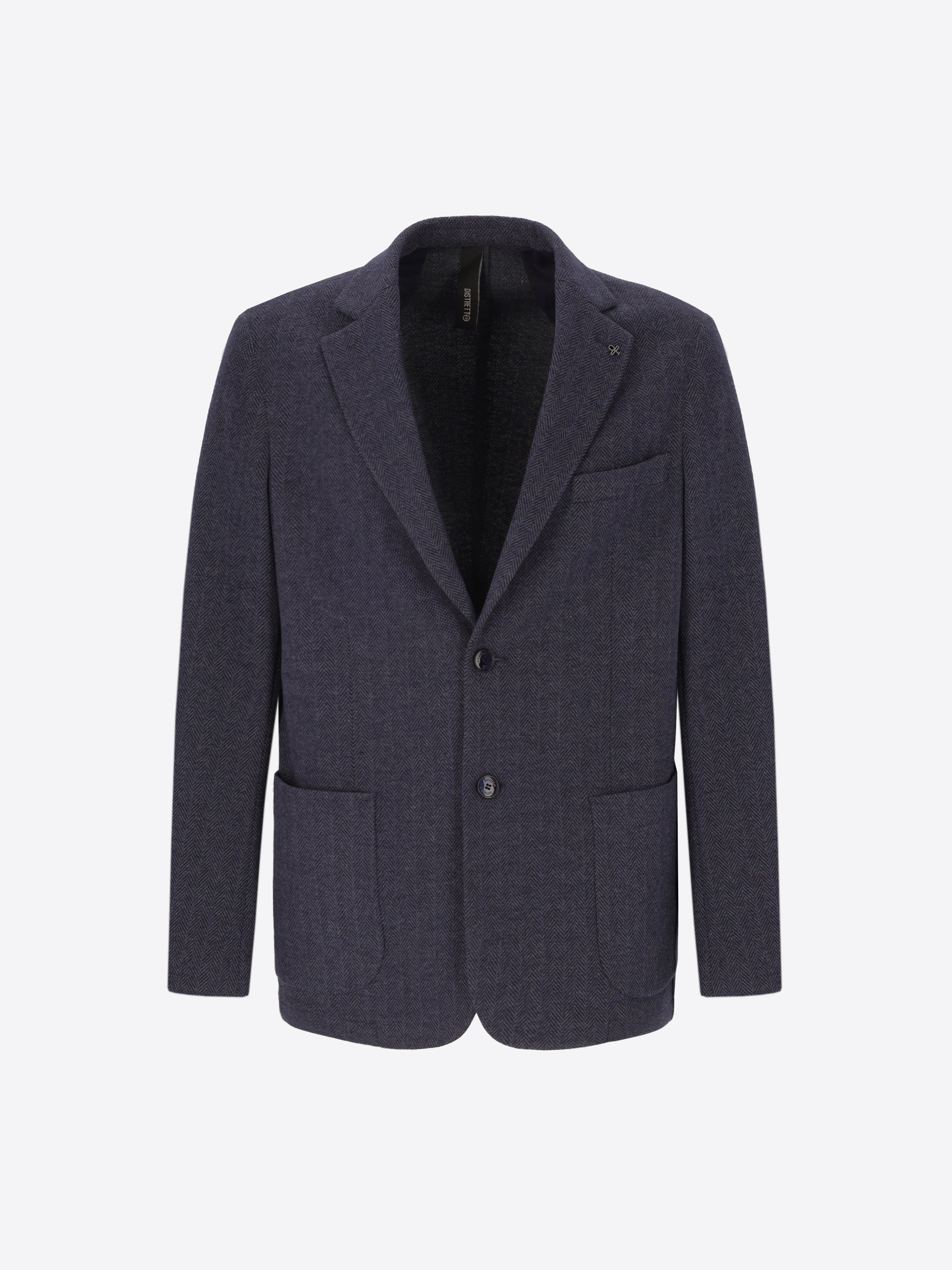 Patterned Warm-Touch Comfort Knit Jacket Herrin