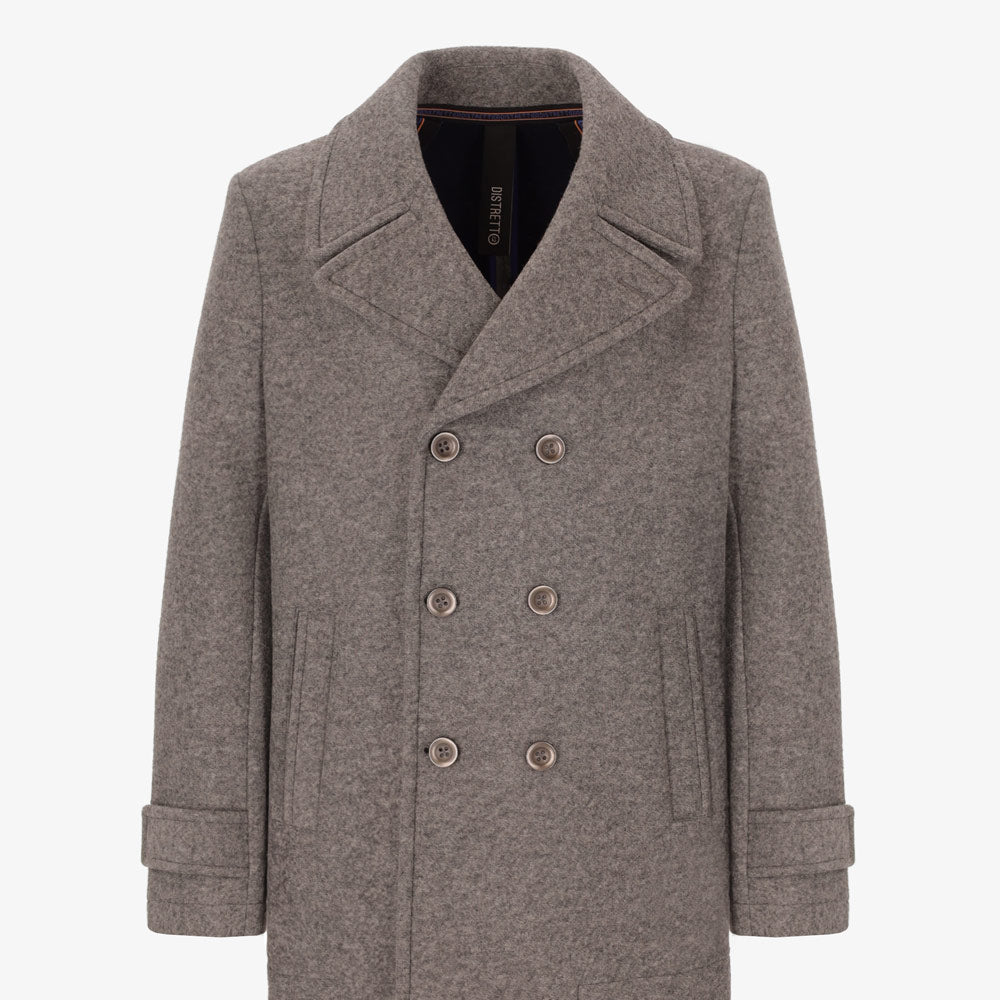Peacoat Carlos in Lana Stretch
