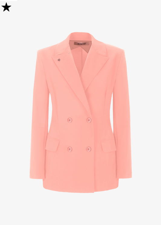 High-Perform12 Aloe Double-Breasted Jacket Aus Active-Gewebe - Damen