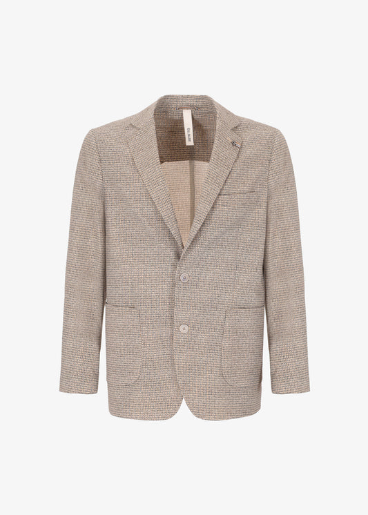 High-Perform12 Lucca Jacket In Micro-Pattern Printed Active Fabric