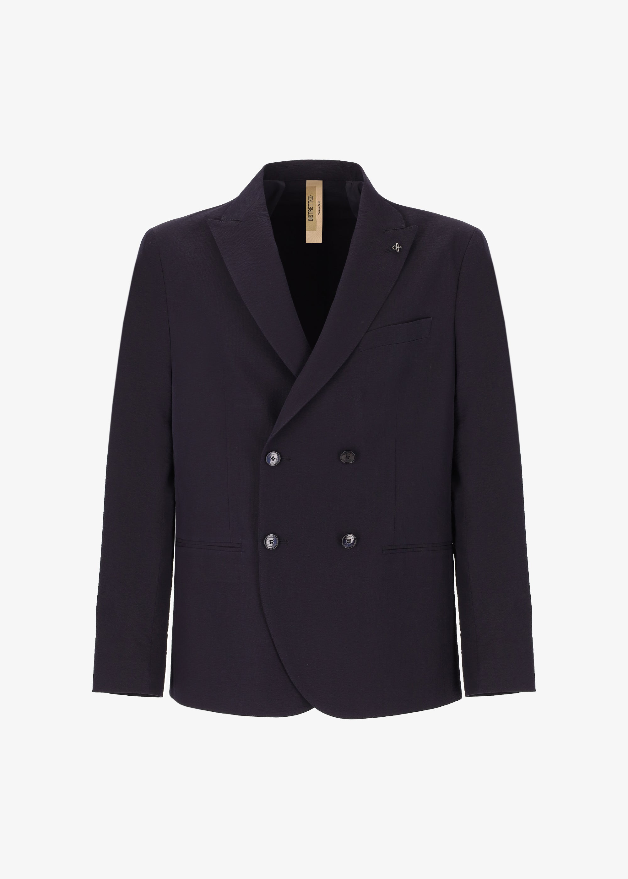 Striped Textured Double-Breasted Tailoring Jacket Arezzo - Capsule Tailor-Tech