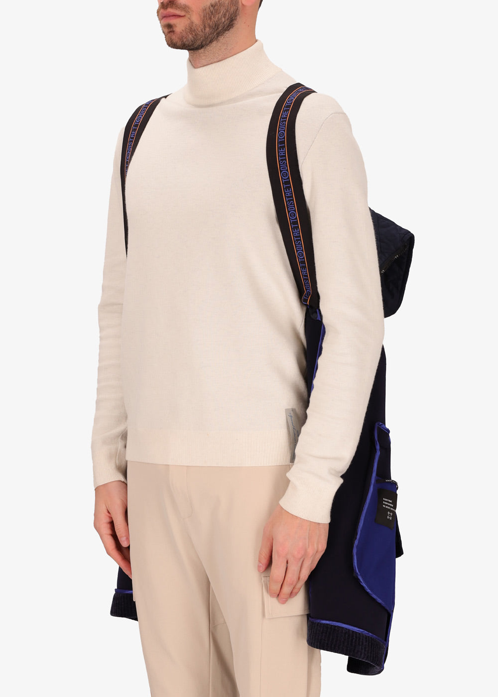 Velvet Chenille Double Breasted Peacoat Alba