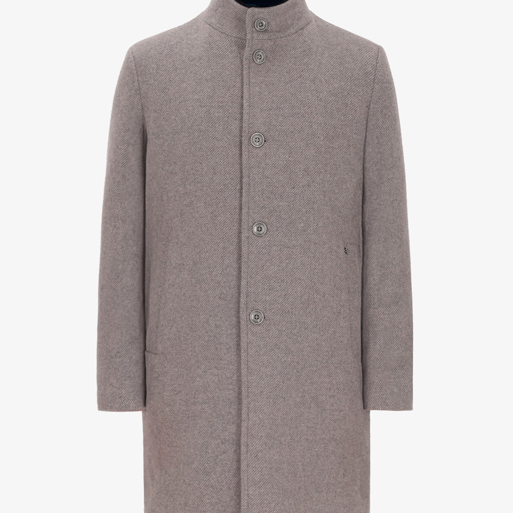 Cappotto Smith in Lana Gabardine Diagonale - Capsule Eco Design Wool Blend12