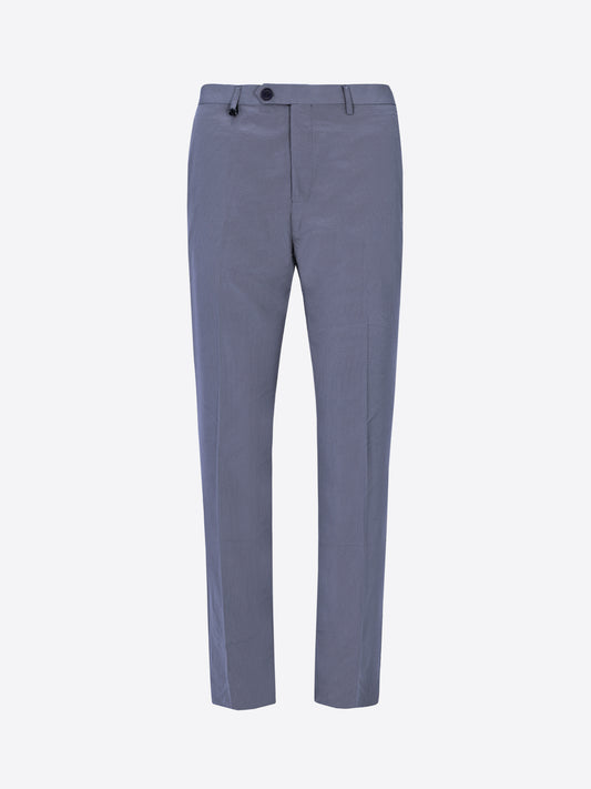Pantalone Tailoring Arezzo In Tessuto Super Comfort Goffrato A Righe Sottili