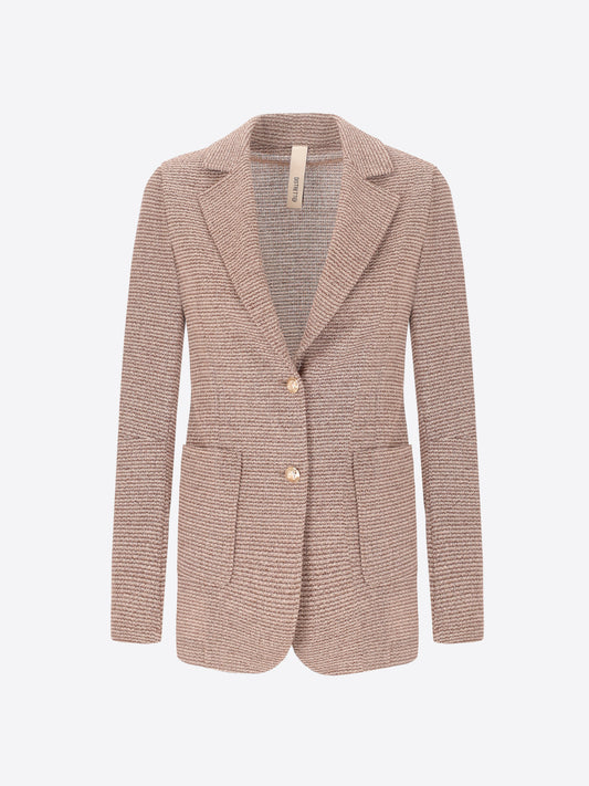 Super-Comfort Armoured Bicolor Cotton Jersey Men's Jacket Regi - Woman