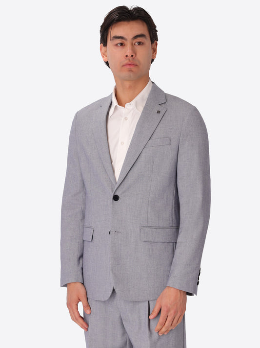 Melange Viscose-Blend Tailoring Jacket Acanto