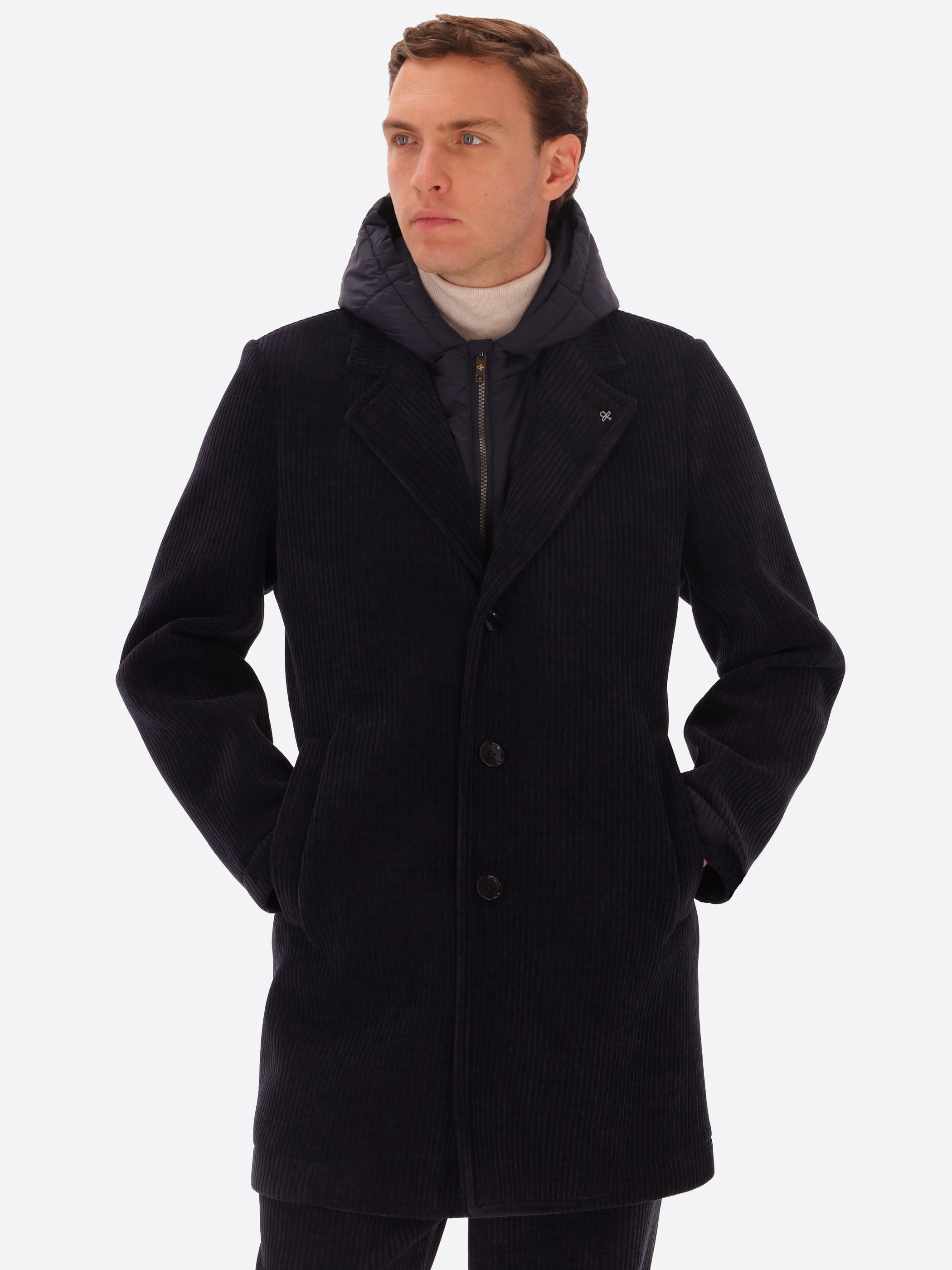 Cappotto Alba in Velluto Rocciatore con Pettorina Staccabile