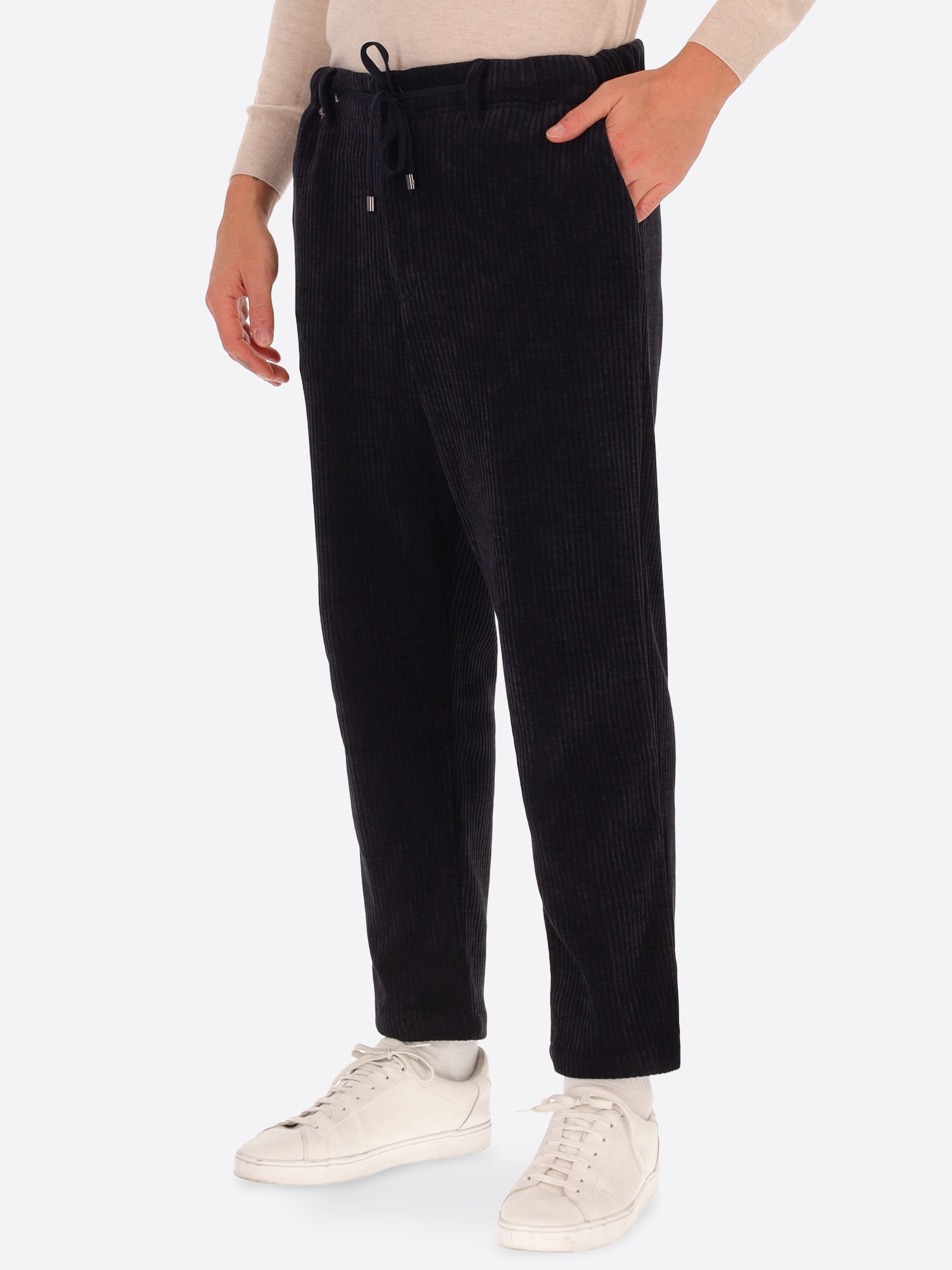 Super-Comfort Velvet Trousers Relax Torino