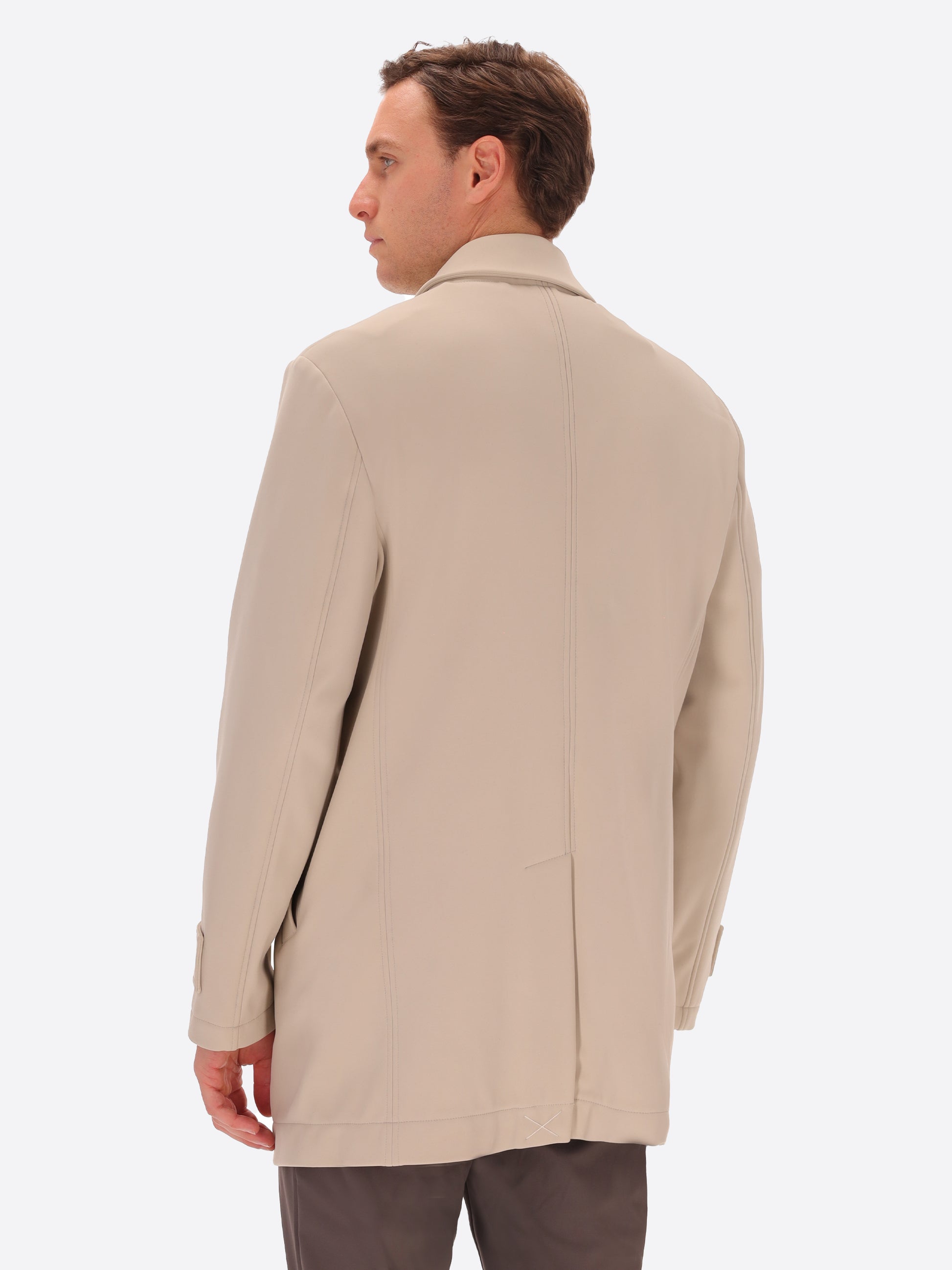 W.H.P Trenchcoat Aus Technischem Gewebe