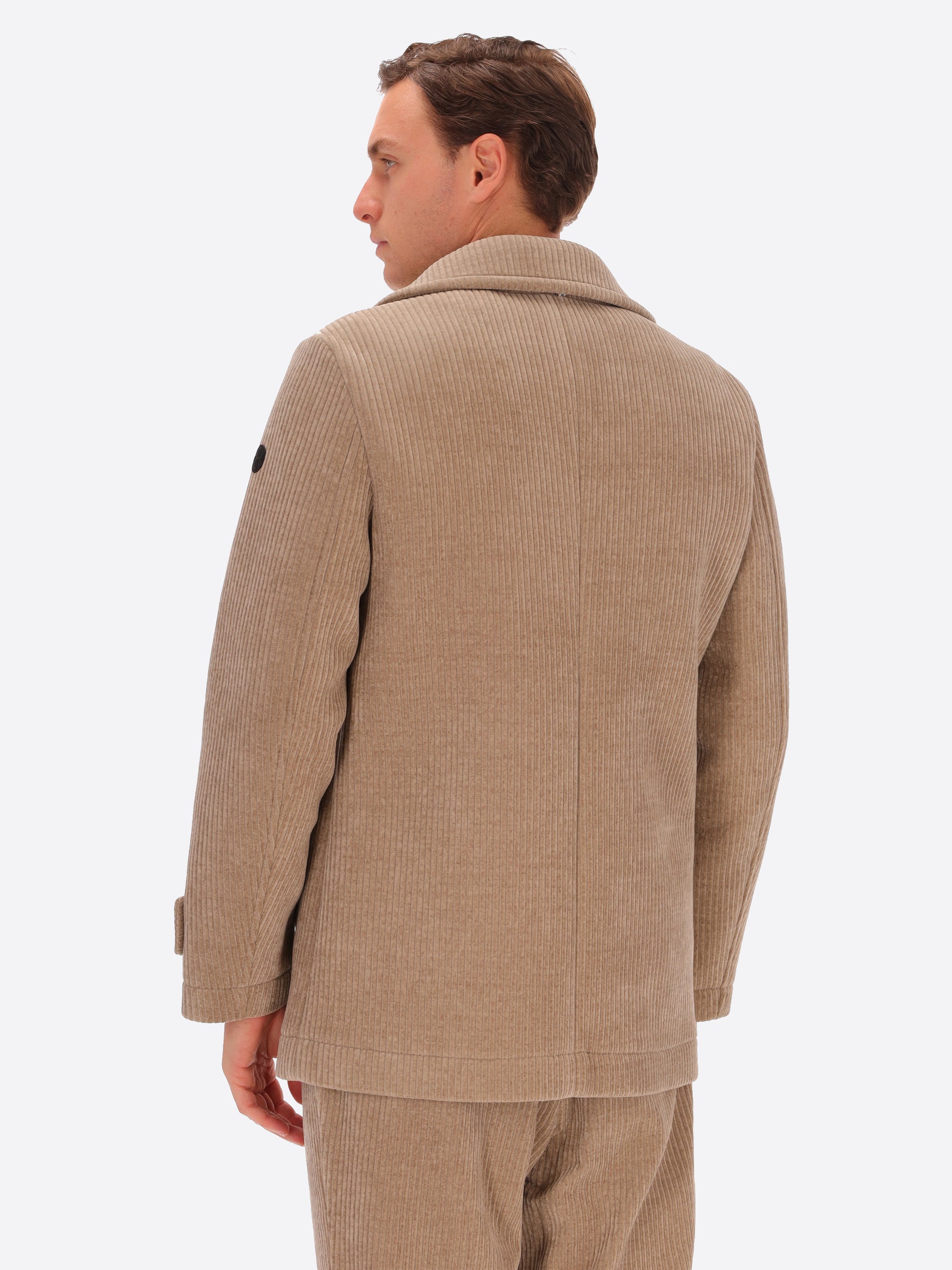 Velvet Chenille Peacoat Alba