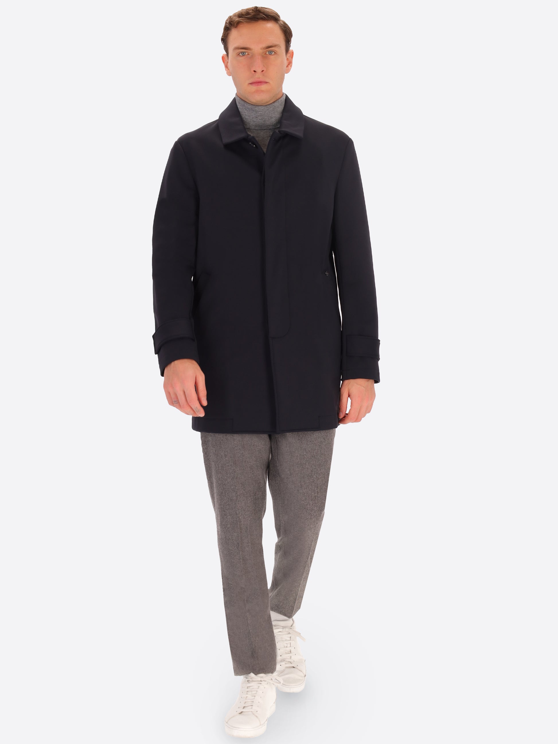 W.H.P Trenchcoat Aus Technischem Gewebe