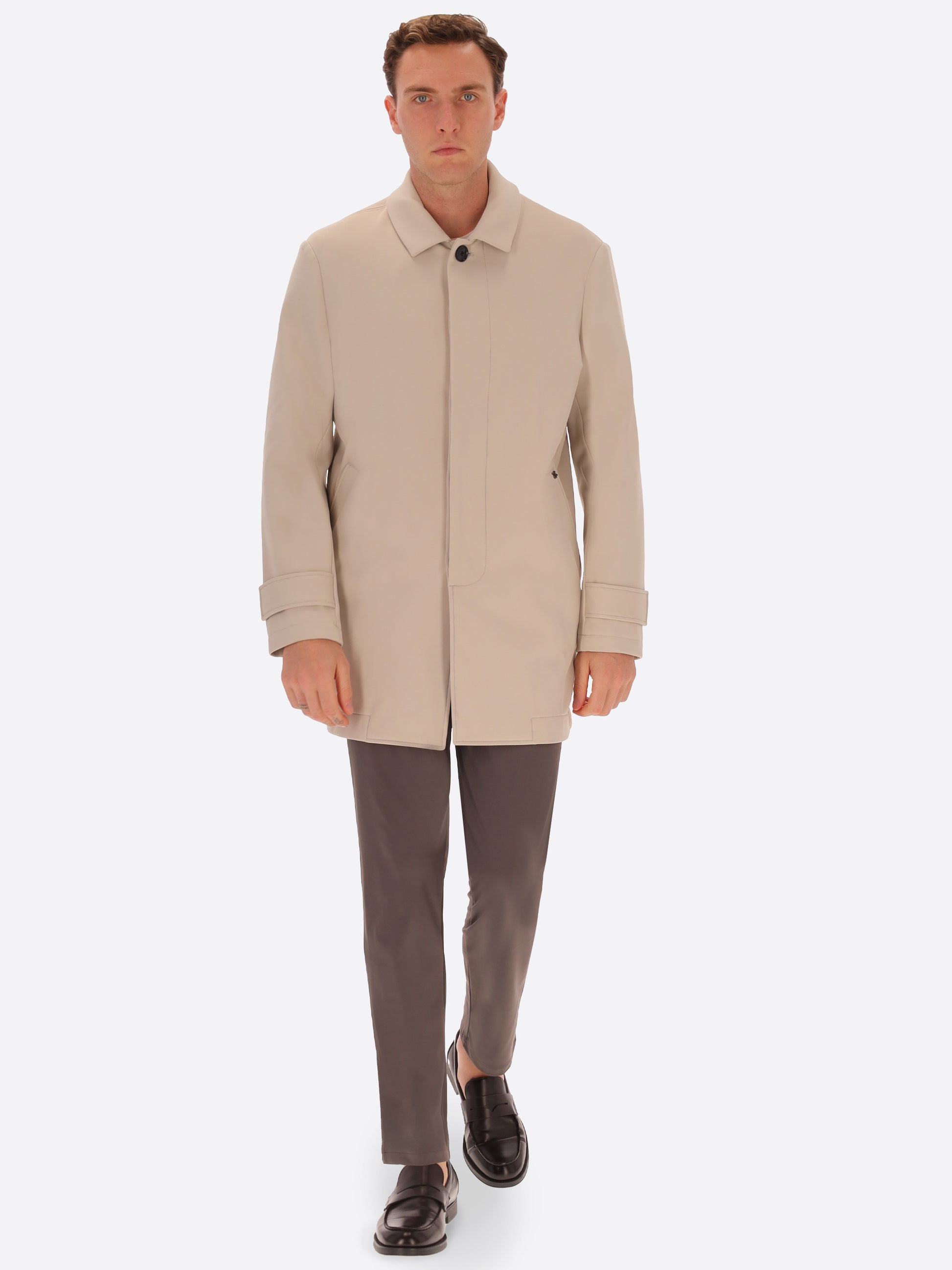 W.H.P Trenchcoat Aus Technischem Gewebe