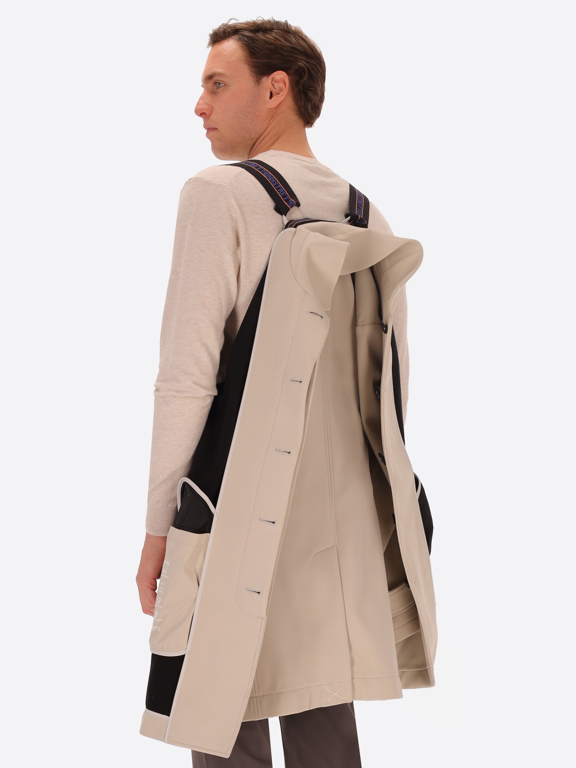 W.H.P Trenchcoat Aus Technischem Gewebe