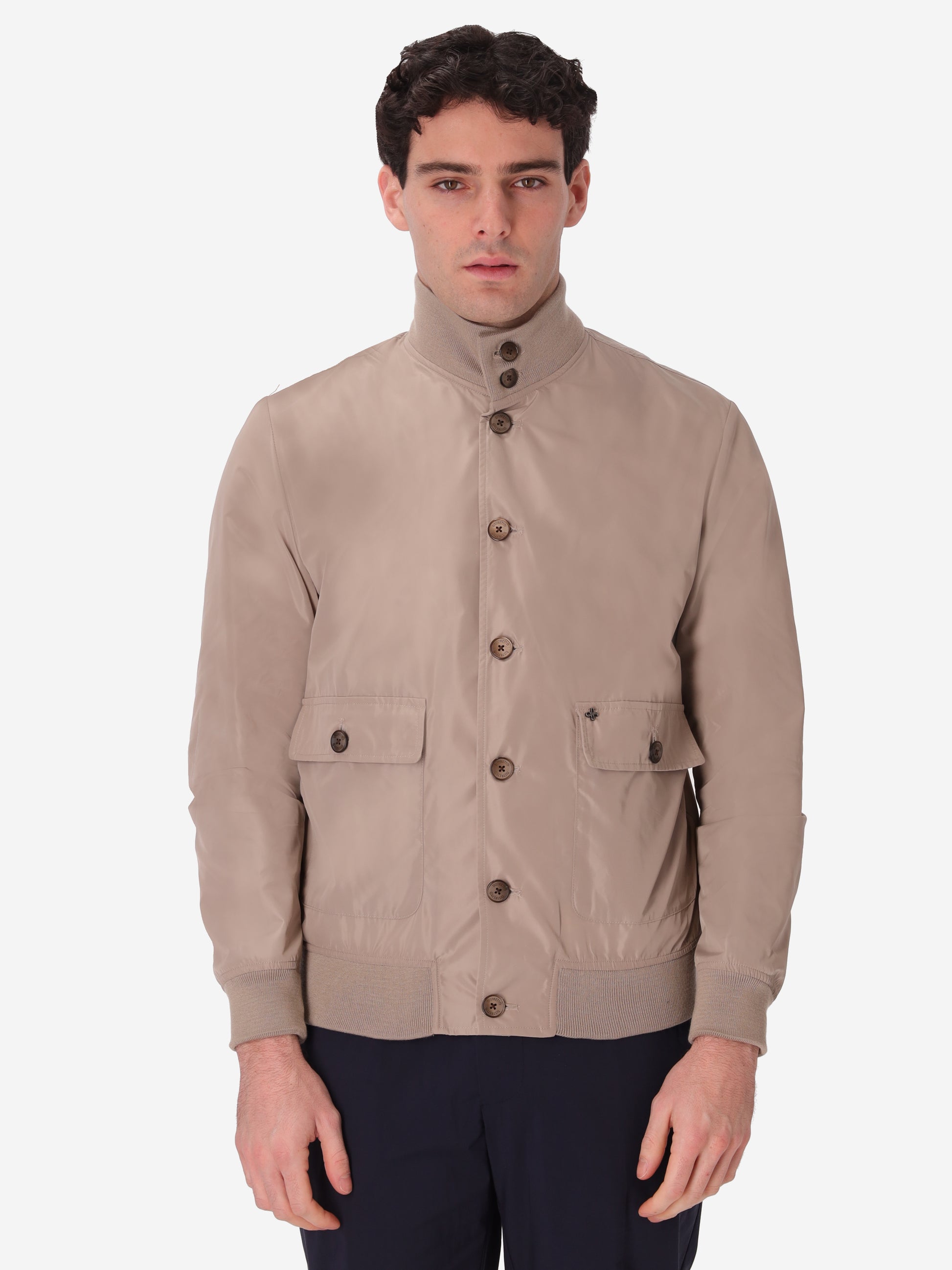 Onice Wasserabweisender Atmungsaktiver Nylon-Feel Bomber