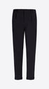 Distretto12 Rio Pences Leonardo Blue 1000-Stripe Super-Comfort Velvet Trousers - Product Still Life