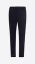 Distretto12 York Leonardo Blue 1000-Stripe Super-Comfort Velvet Trousers - Product Still Life
