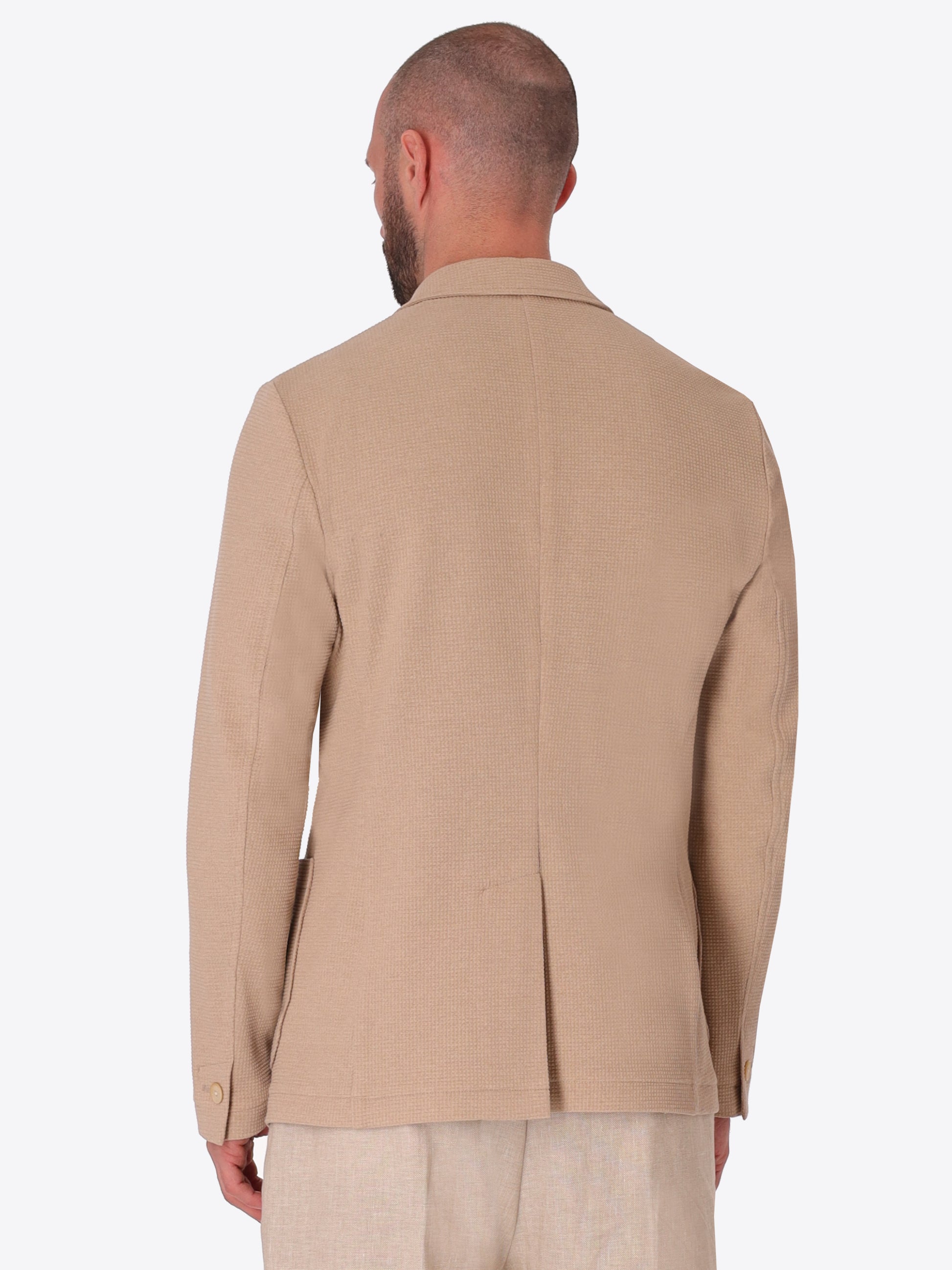Conte Jacke Aus Strukturiertem Jersey-Super-Comfort-Gewebe