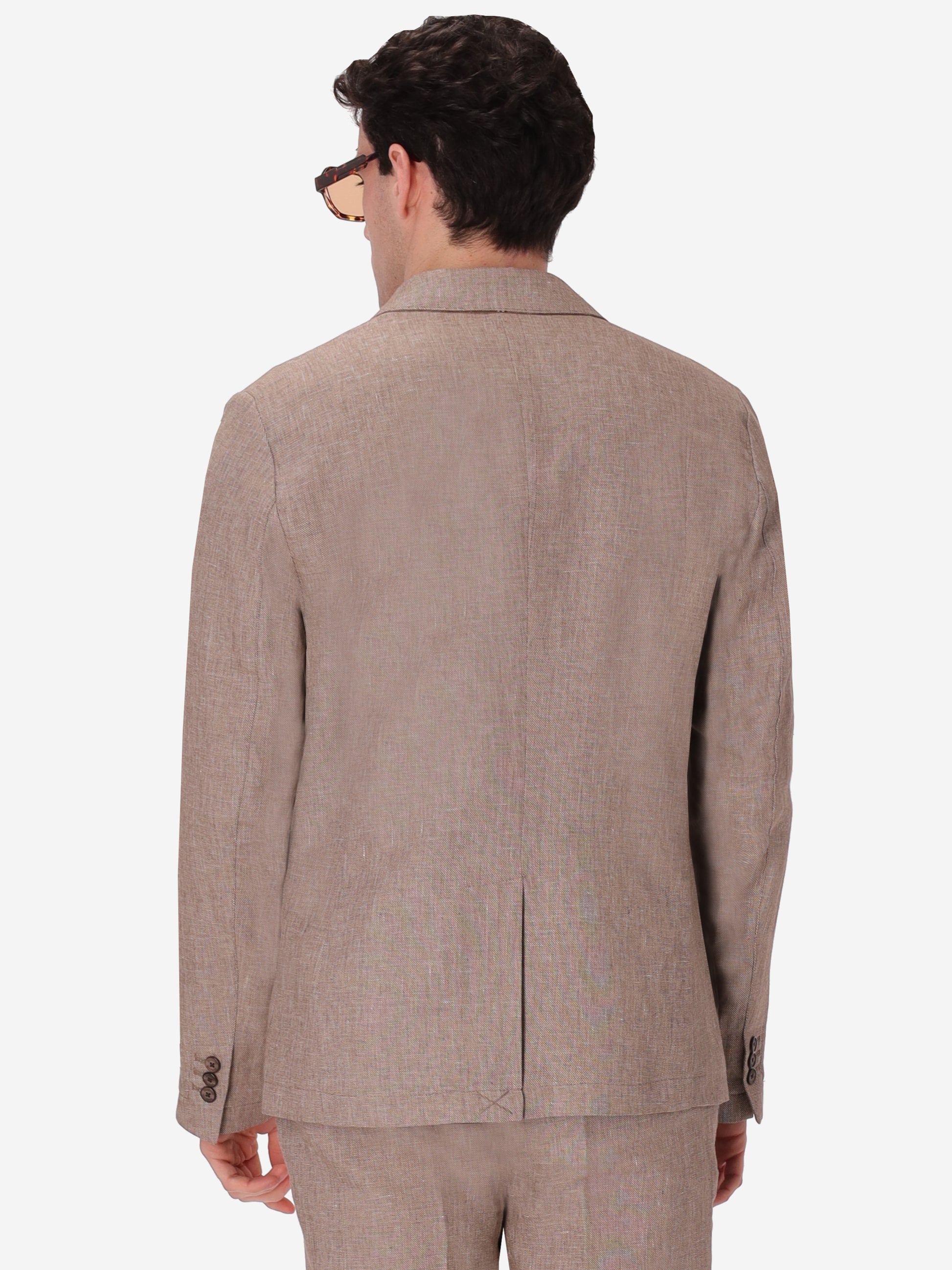 Jacket Certo In Soft-Touch Linen Blend Fabric