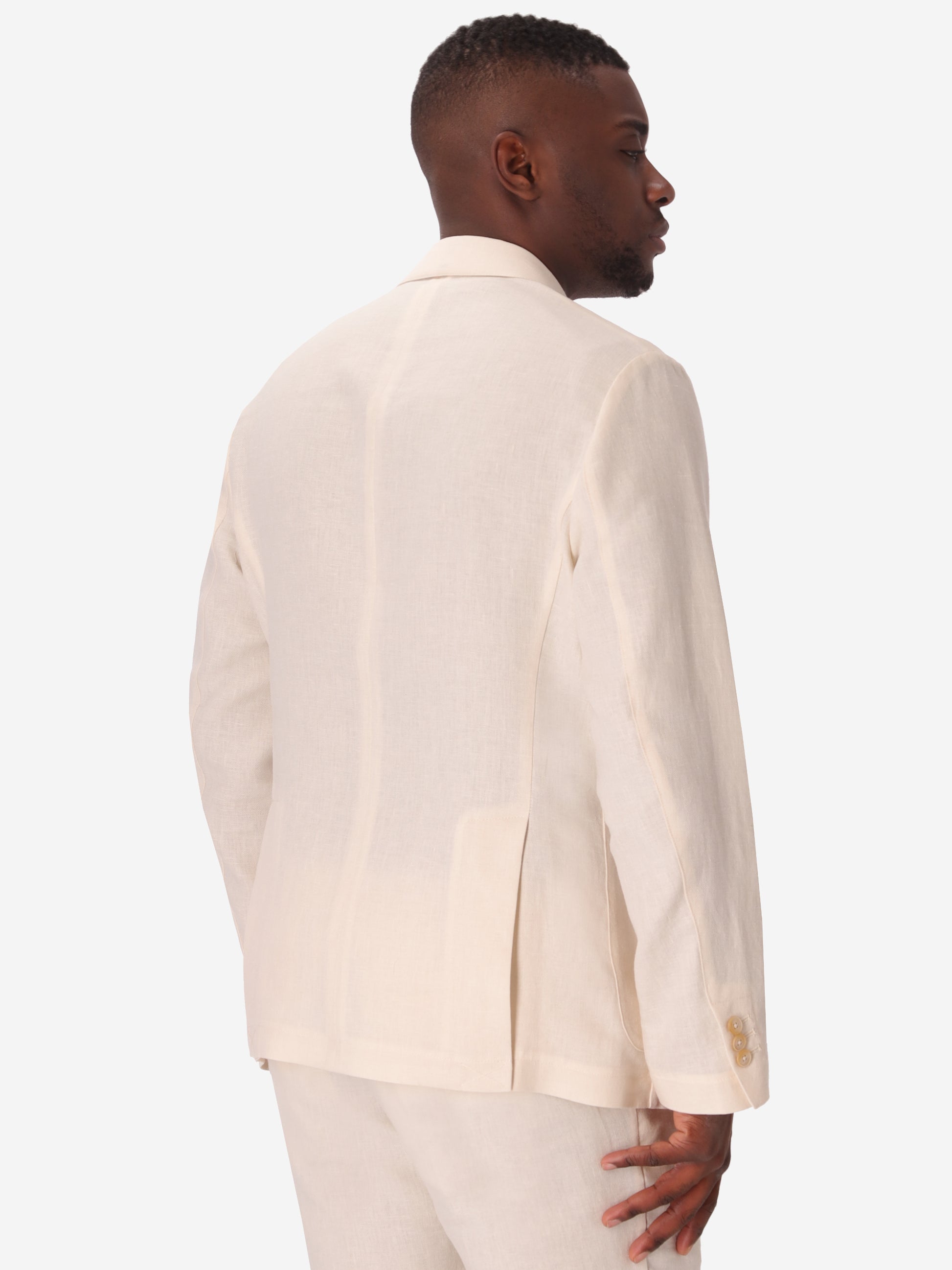Double-Breasted Jacket Certo In Soft-Touch Linen Blend Fabric