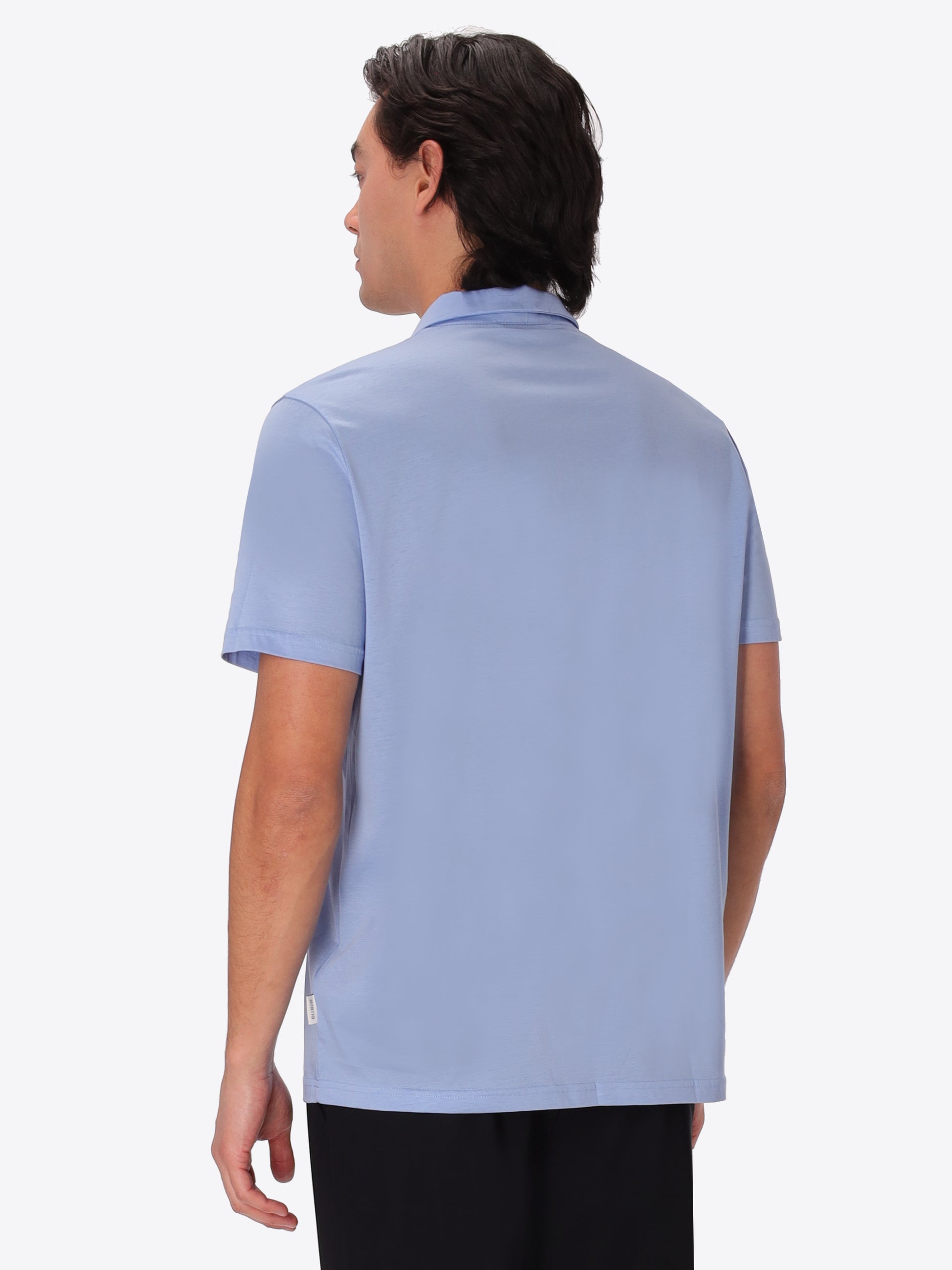 Menta Polo Aus Baumwolle-Modal Mit Frischem Griff - Icon