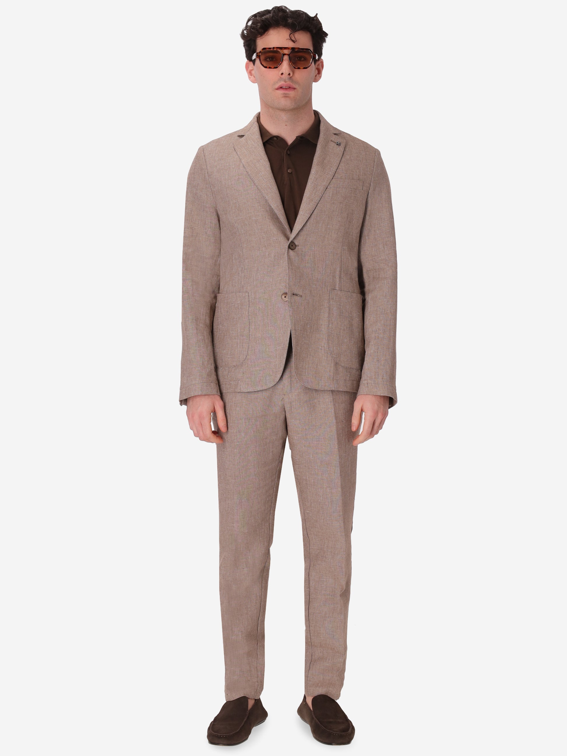 Jacket Certo In Soft-Touch Linen Blend Fabric