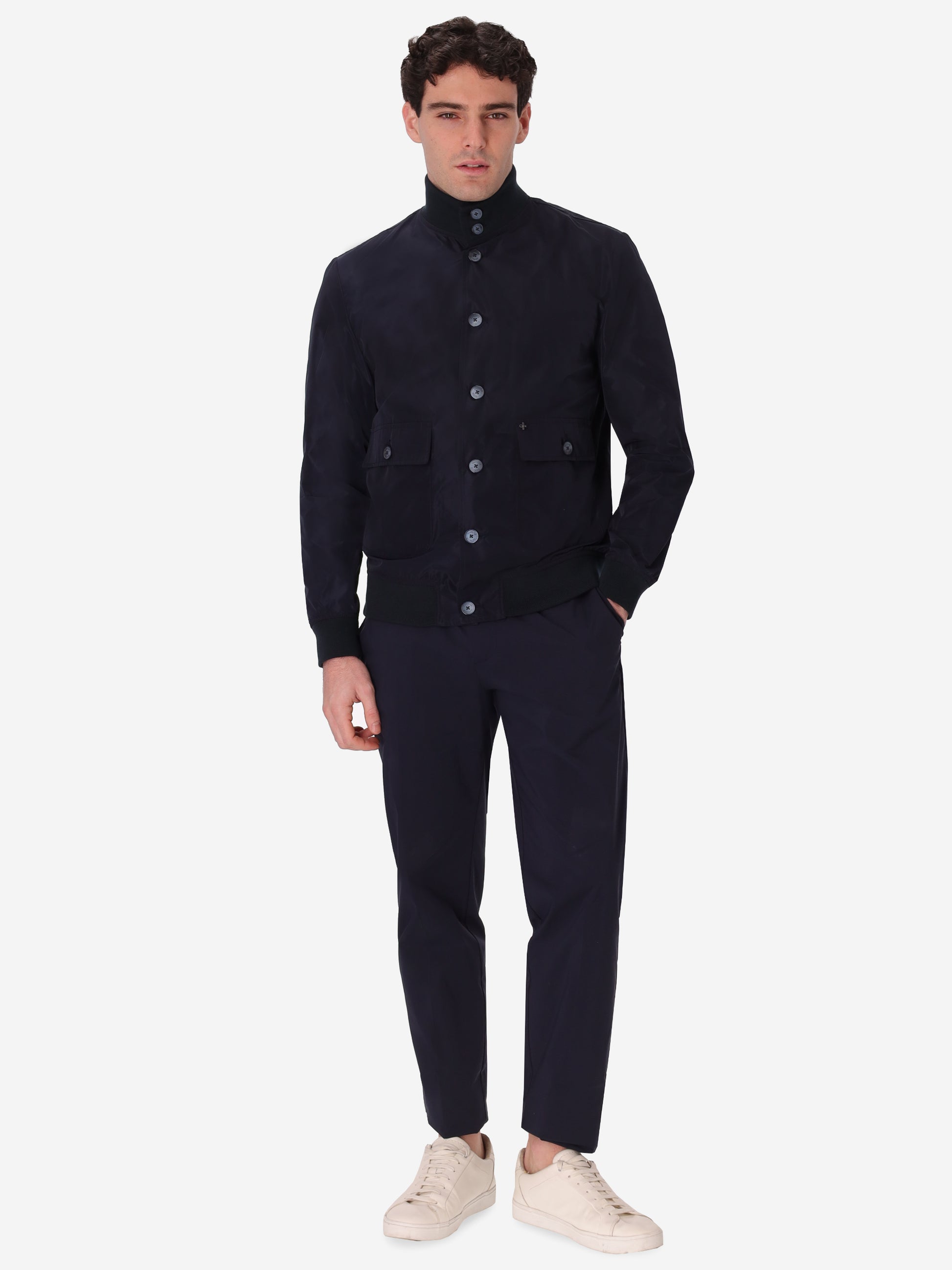 Onice Wasserabweisender Atmungsaktiver Nylon-Feel Bomber