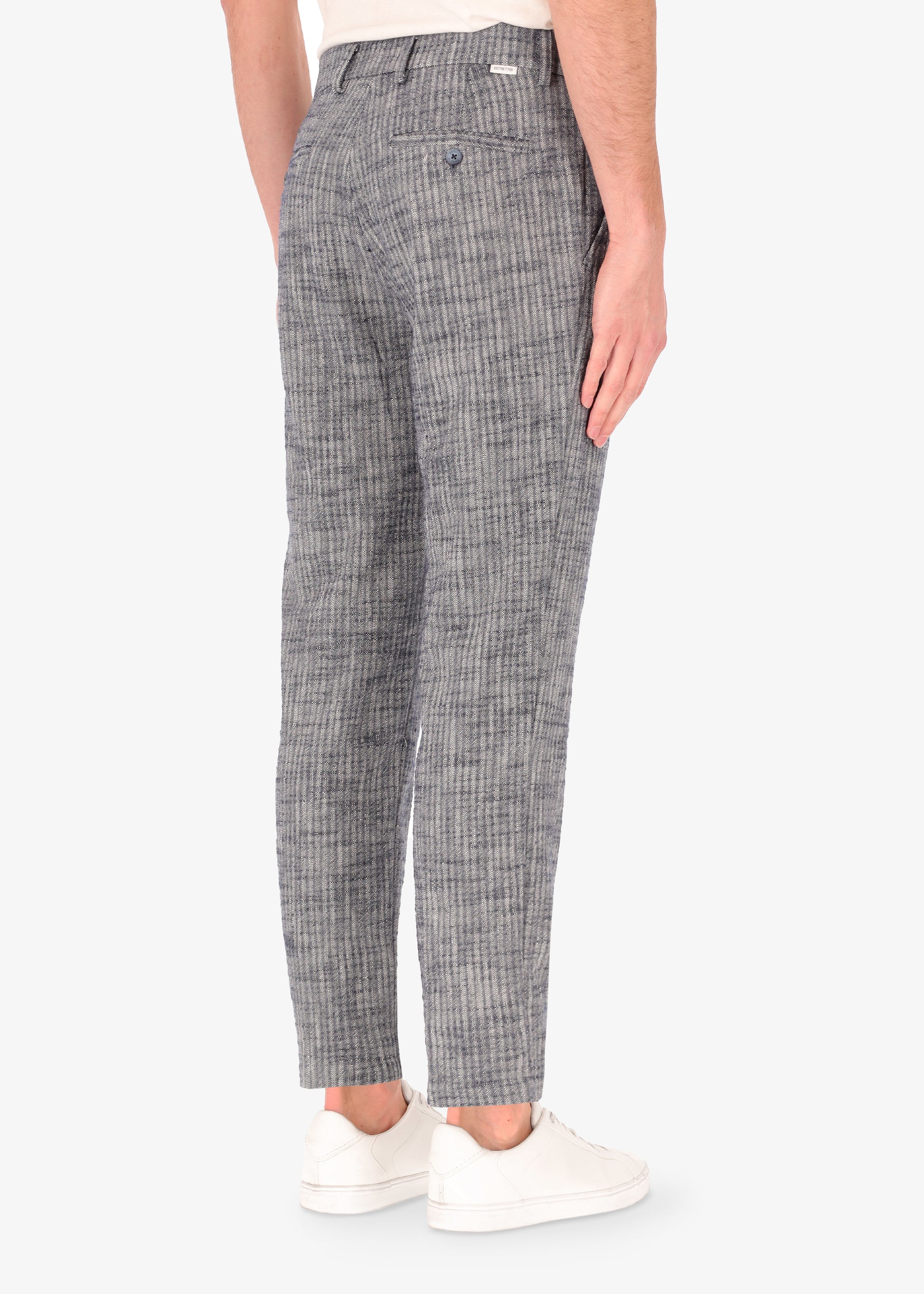 32" Gestreifte Fiesole-Hose aus Baumwollmischung