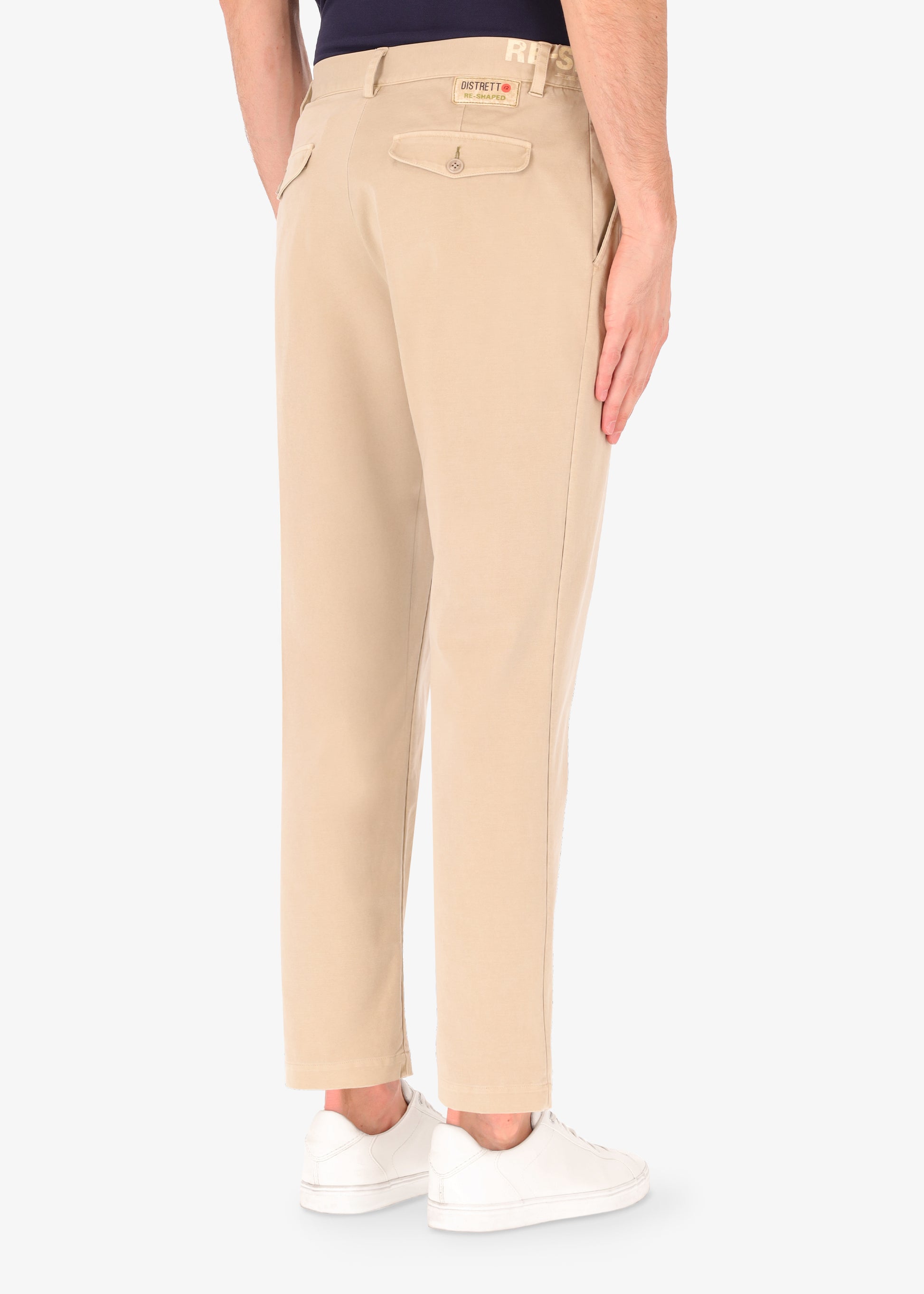 32" Pantaloni Rio in Tessuto Milano Tecnico con Effetto Hold Marmi Re-Shaped