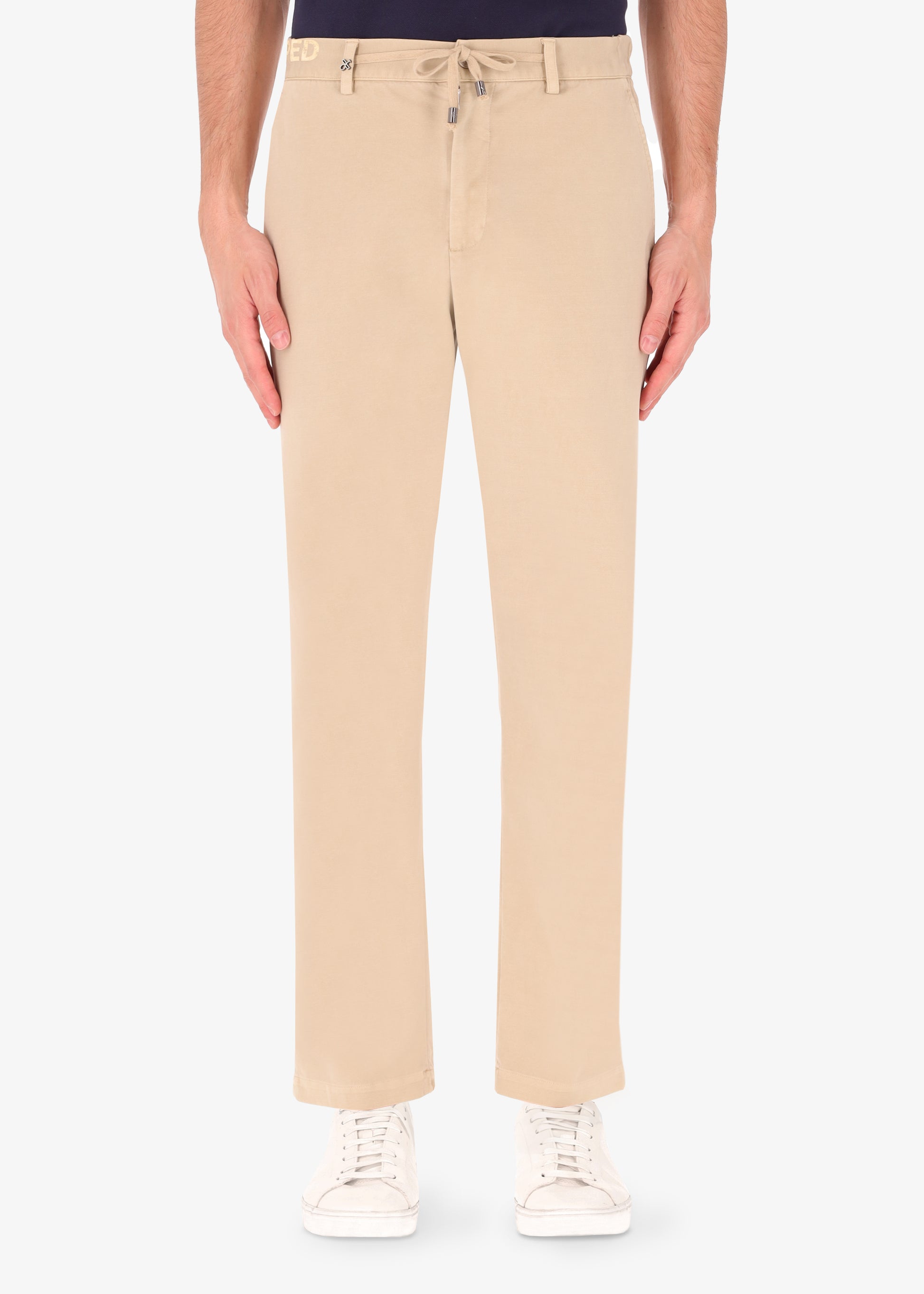 32" Pantaloni Rio in Tessuto Milano Tecnico con Effetto Hold Marmi Re-Shaped
