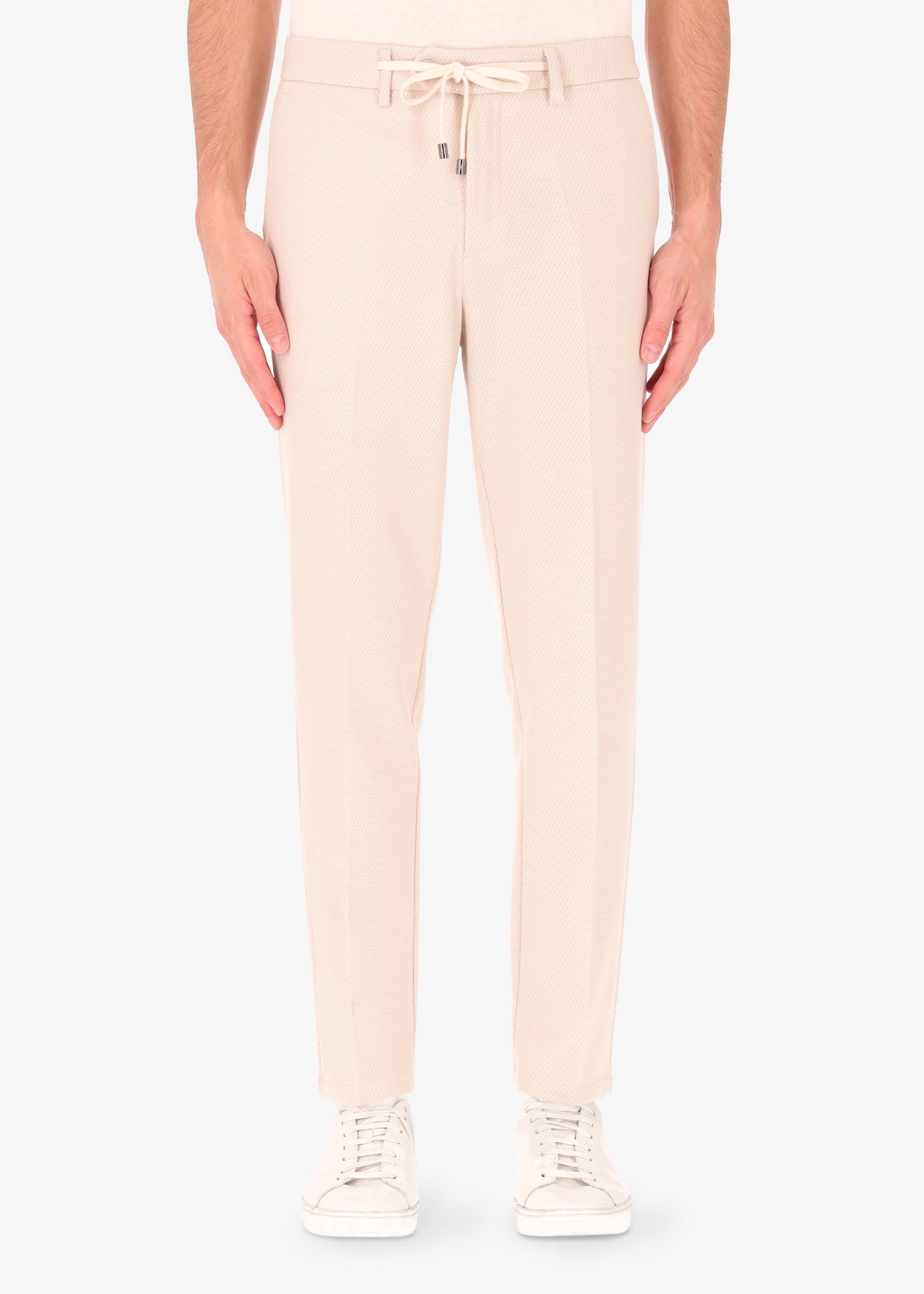 32" York Micro Pattern Jersey Trousers Lajatico